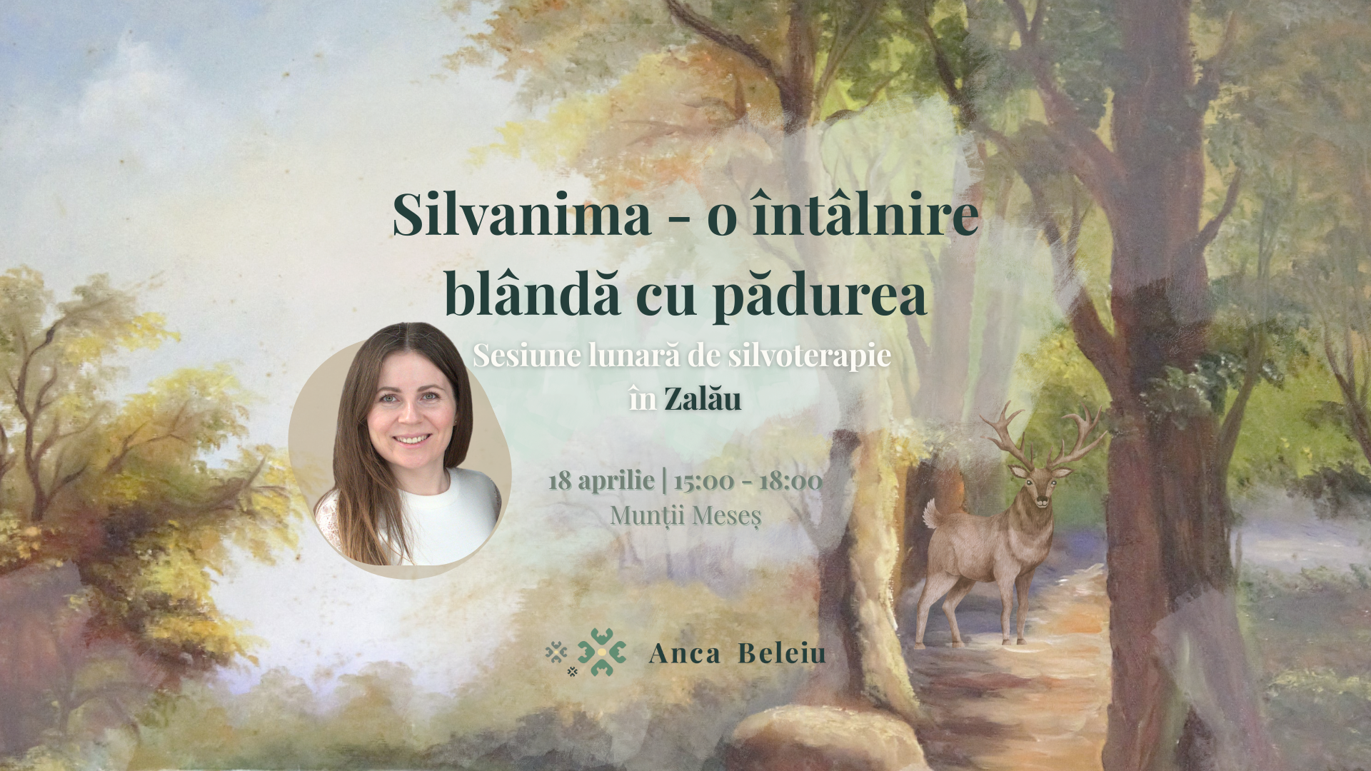 Silvanima - o întâlnire blândă cu pădurea în Zalău (aprilie)