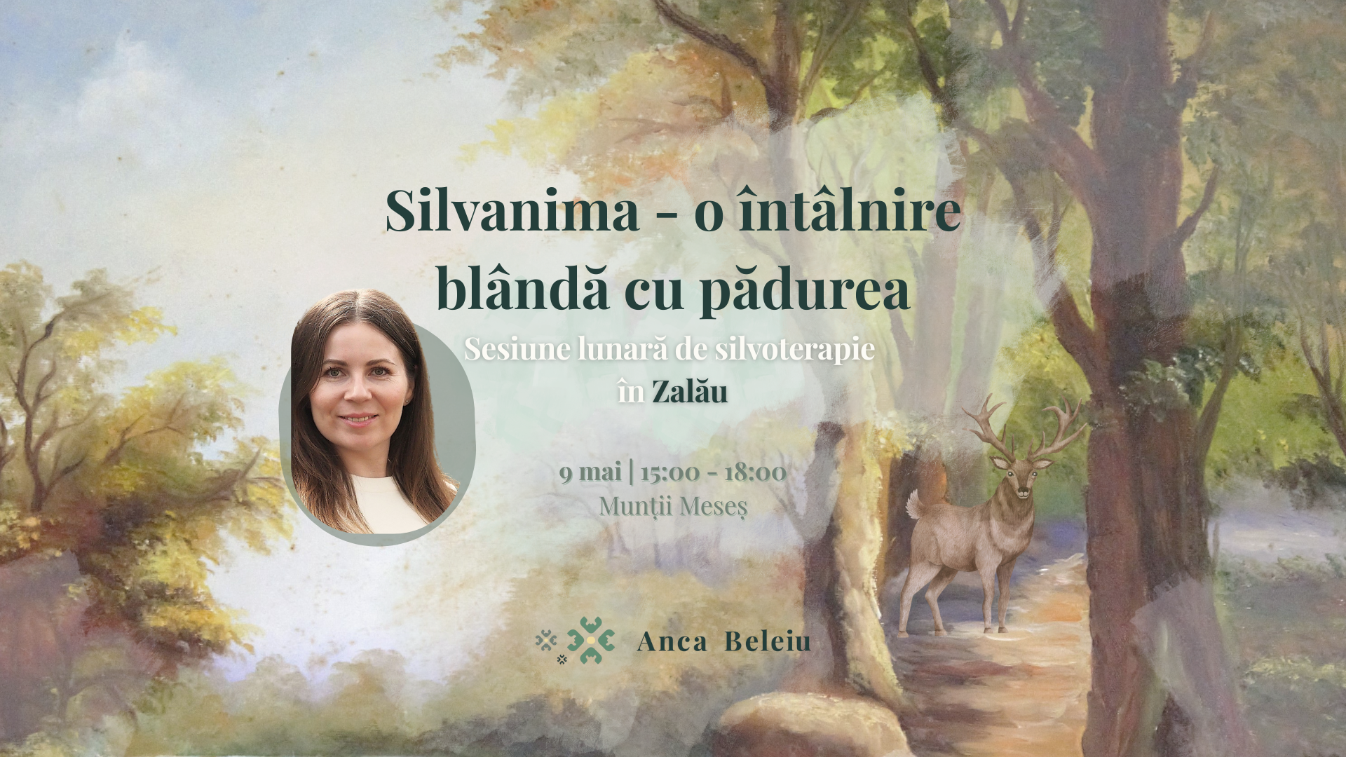 Silvanima - o întâlnire blândă cu pădurea în Zalău (mai)