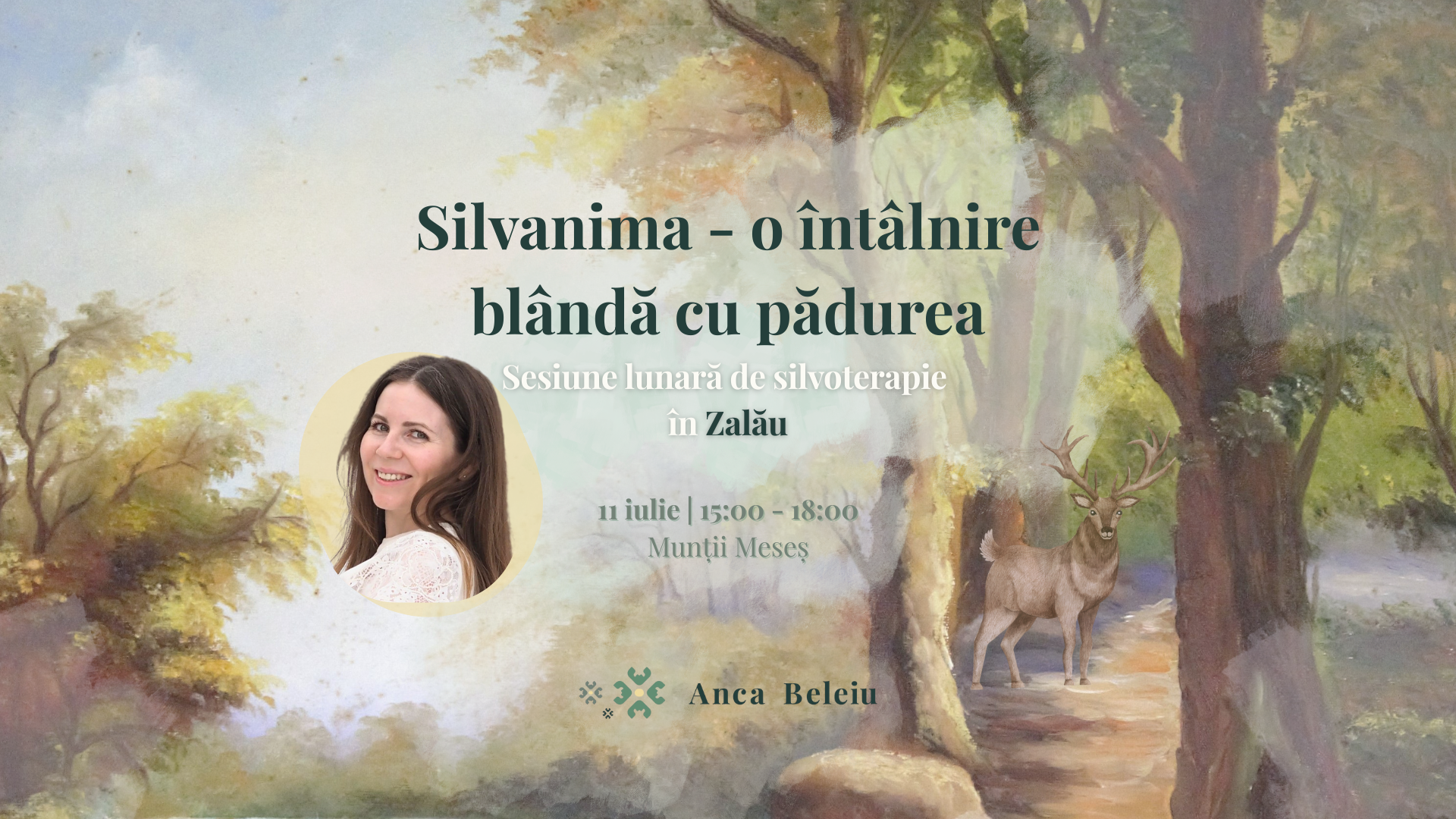 Silvanima - o întâlnire blândă cu pădurea în Zalău (iulie)