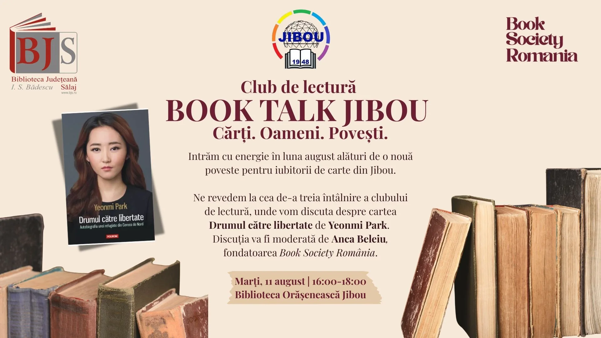 Book Talk Jibou - Drumul spre libertate