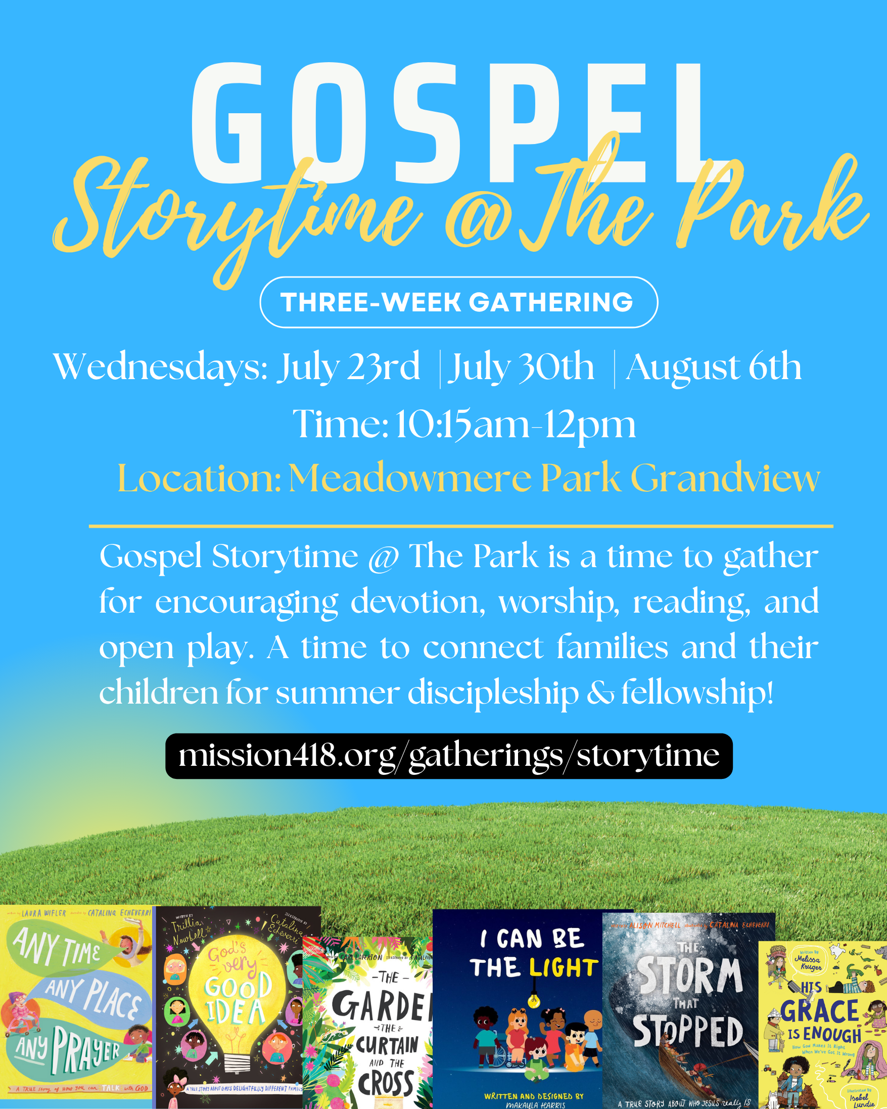 Gospel Storytime @ The Park
