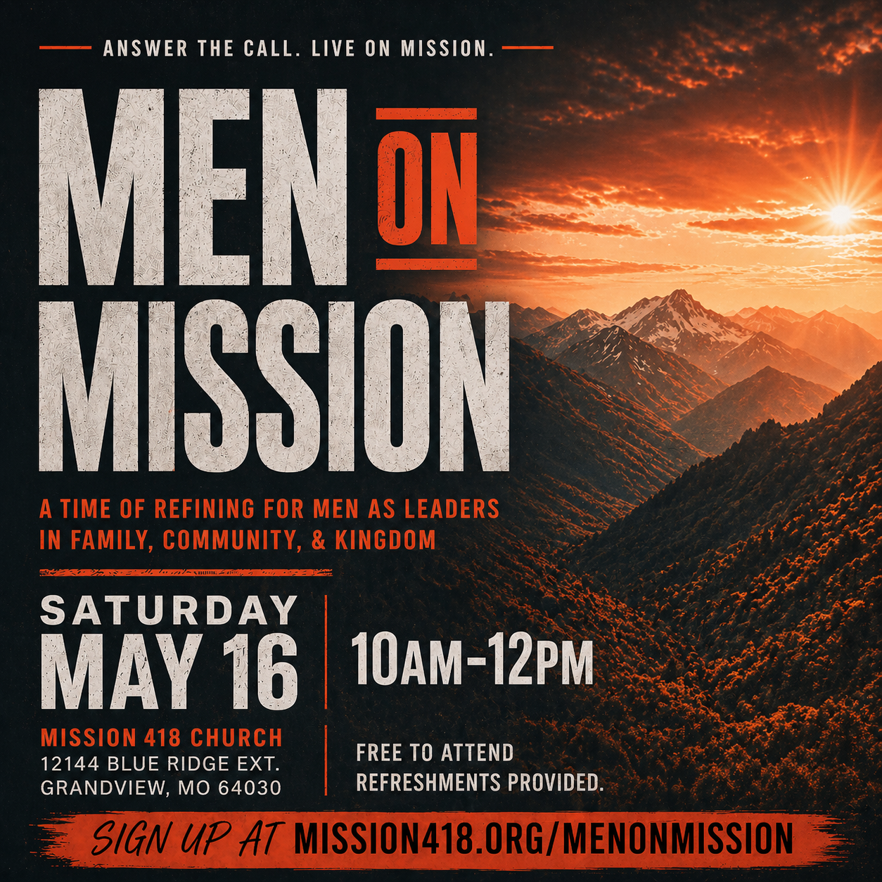 Men on Mission
