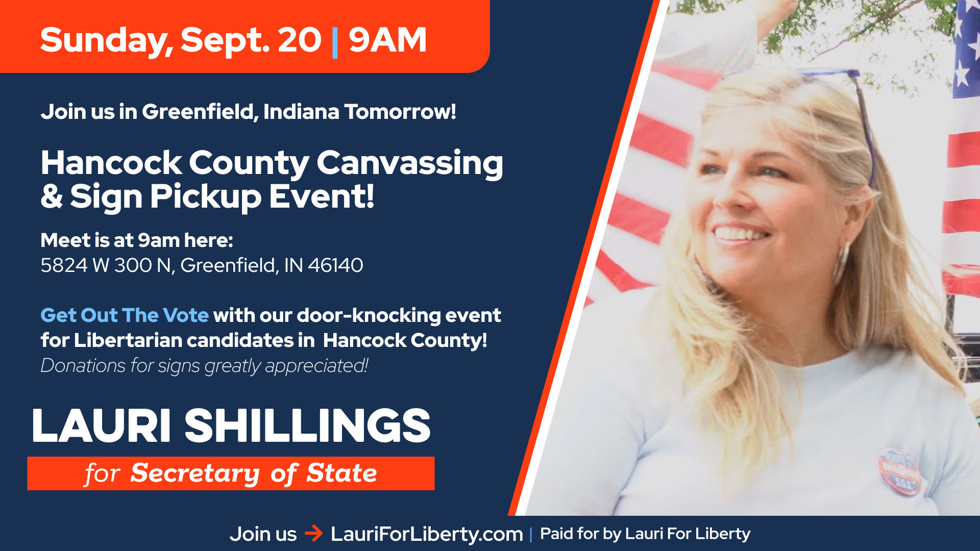 GOTV Hancock County Door-Knocking!