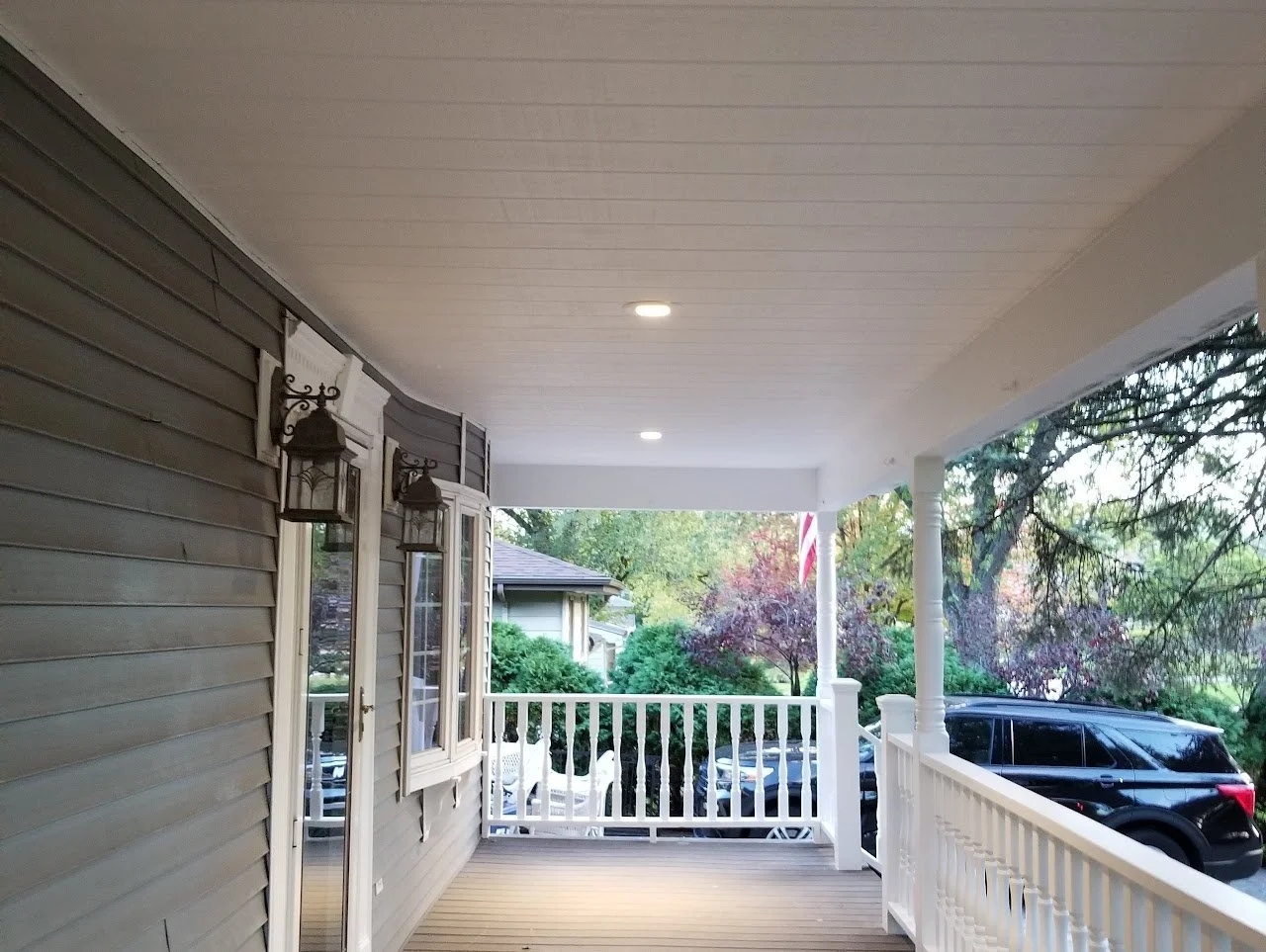 Stately Front Porch Makeover | Professional Painting with Contrast and Precision