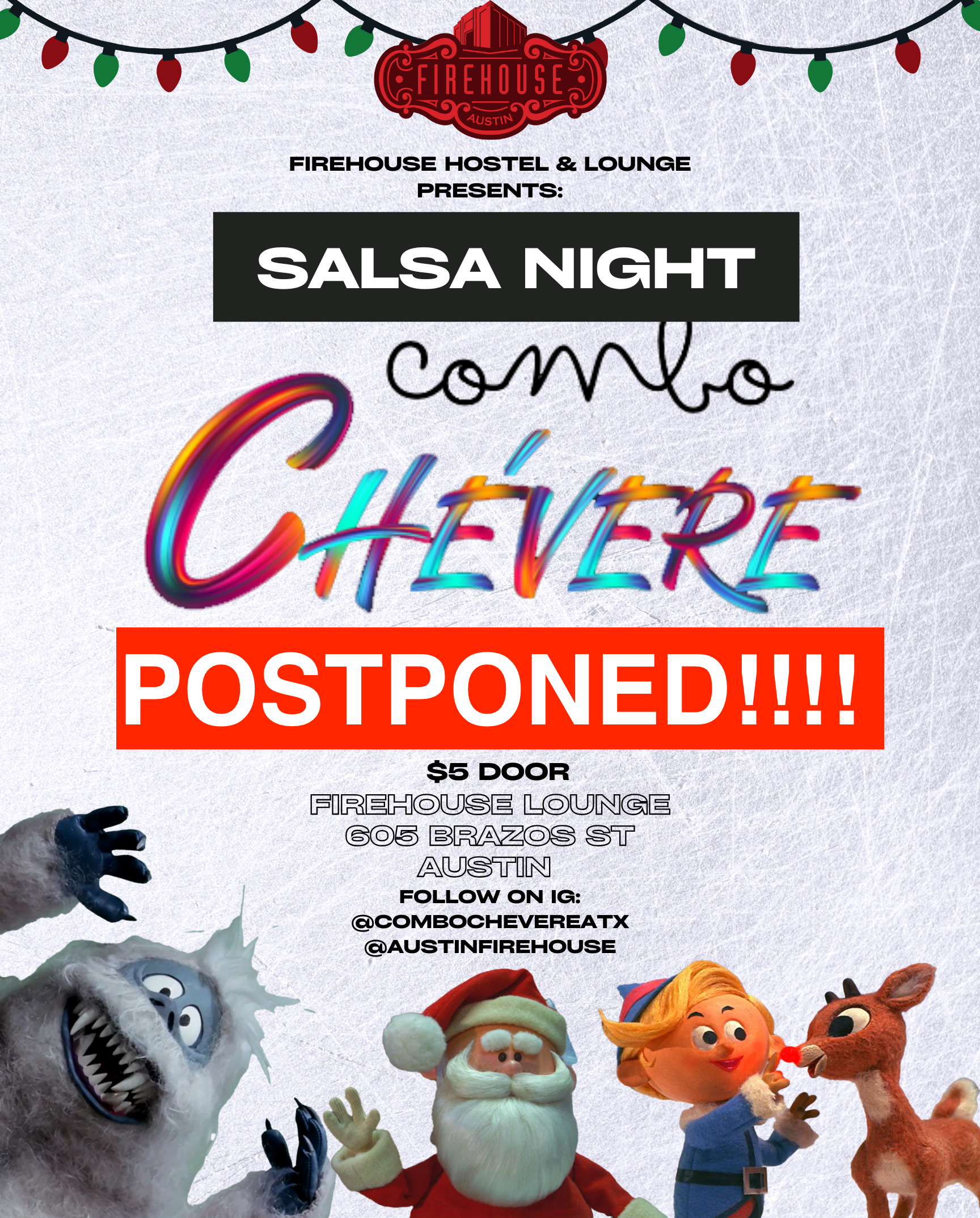Firehouse Lounge Presents - Salsa Night With Combo Chévere
