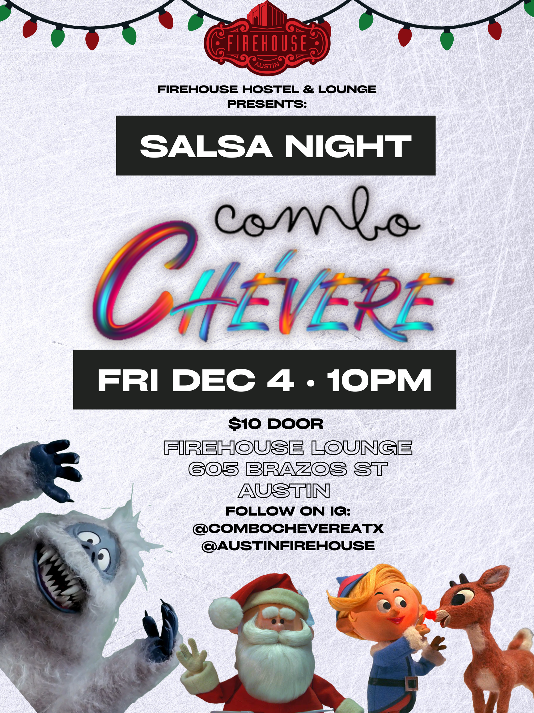 Firehouse Lounge Presents - Salsa Night With Combo Chévere