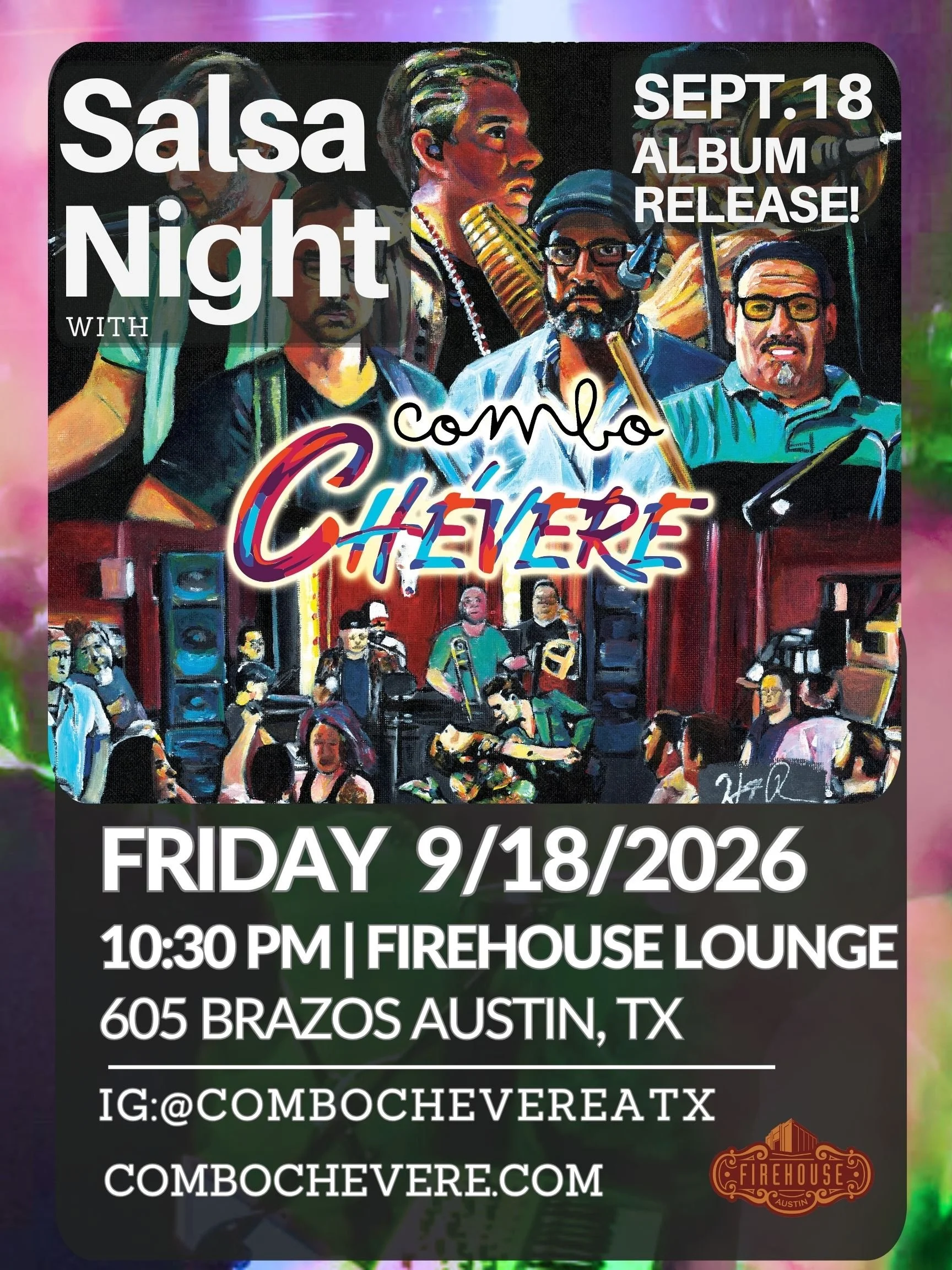 Album Release Show Salsa Night at Firehouse Lounge!