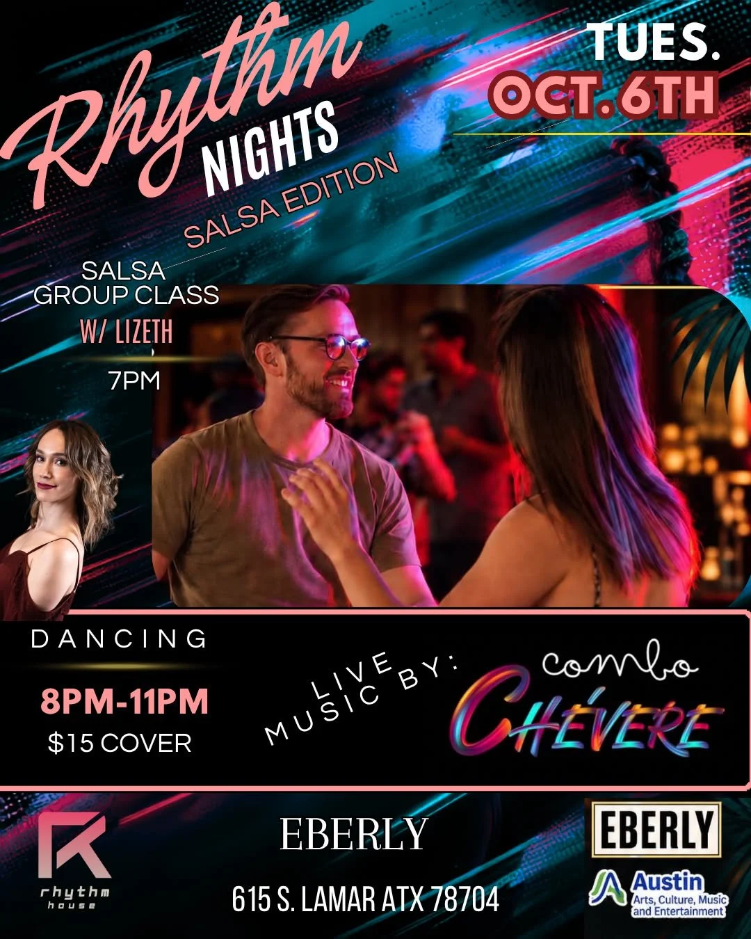 Rhythm House ATX Presents - Salsa Night at Eberly