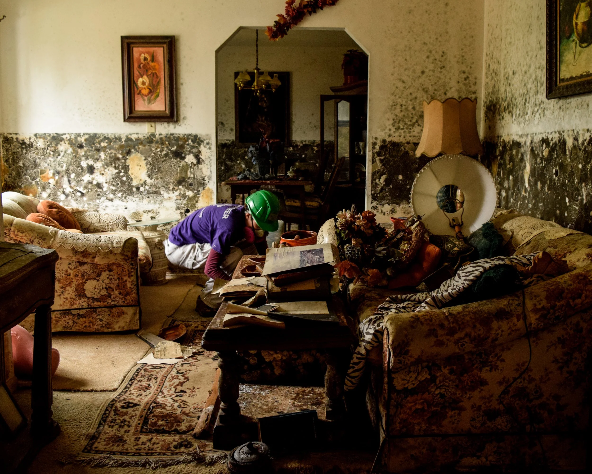 "Livingroom" Pollocksville, NC.  HR Wright, 2018.