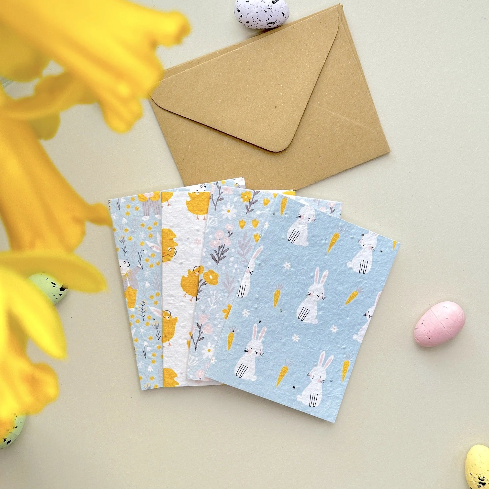 Pack of A7 Eco Easter Cards
