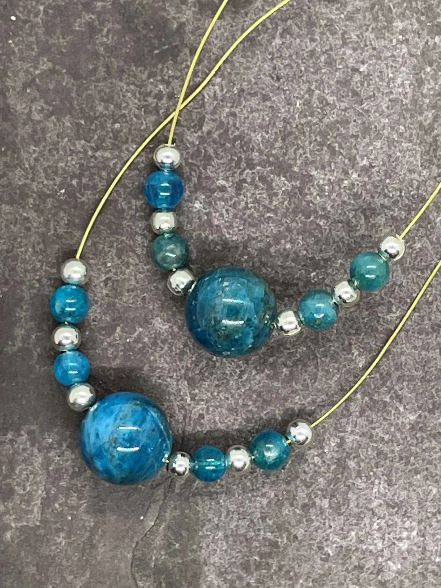 A Pair of Apatite Spangles