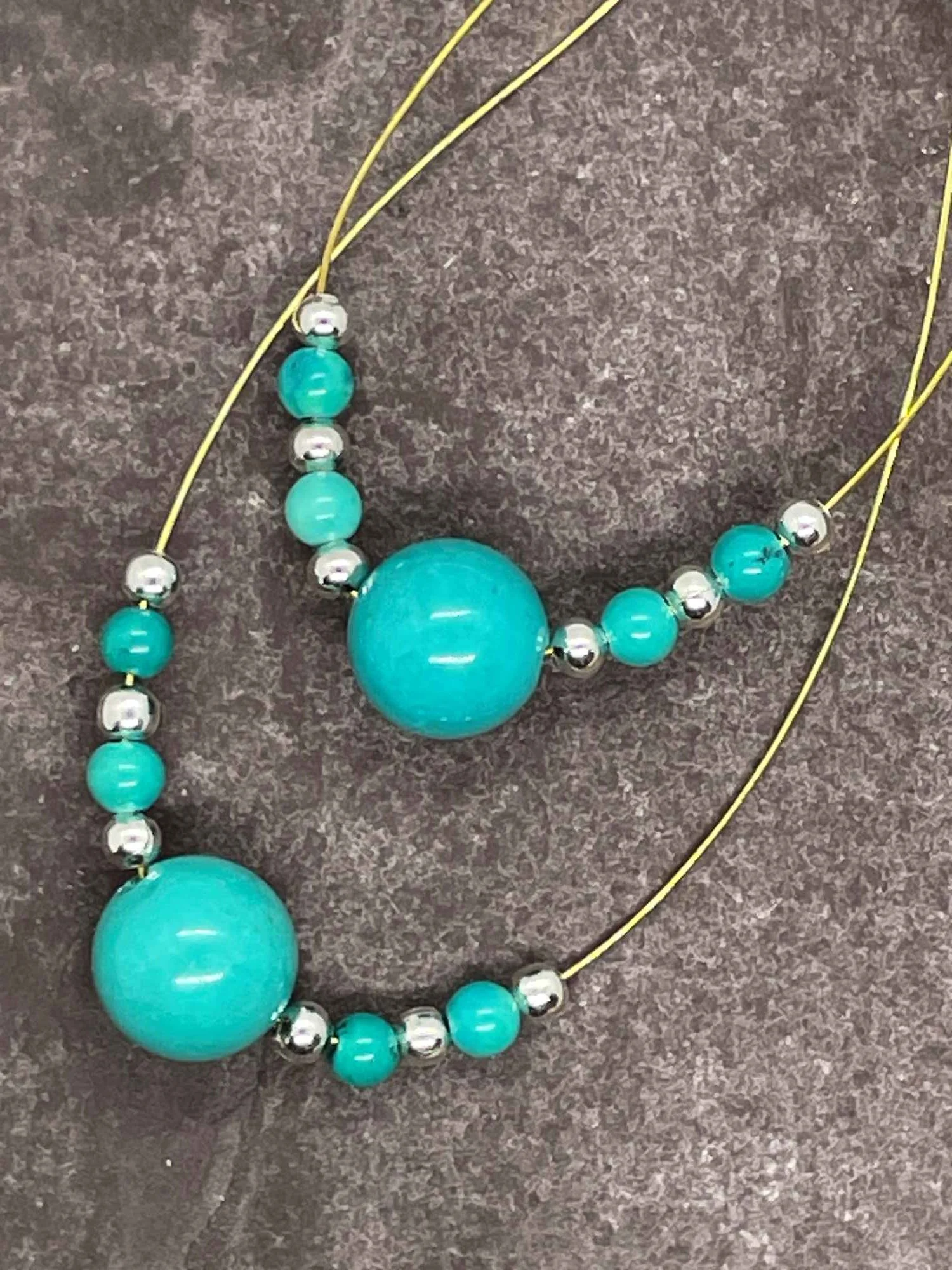 A Pair of Turquoise Spangles
