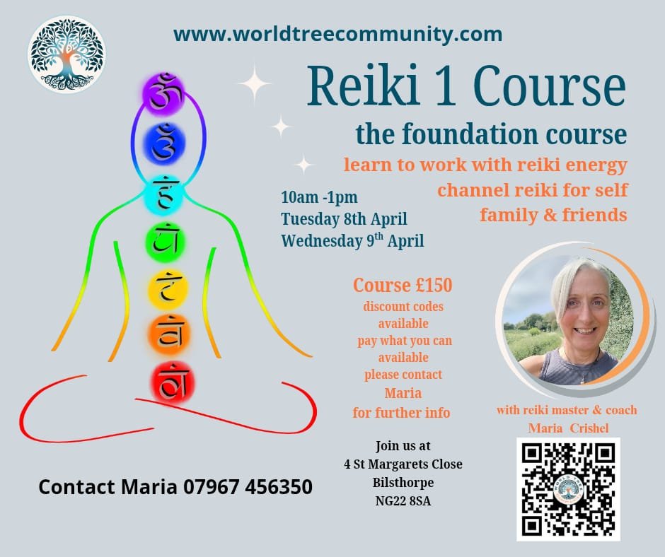 Reiki 1 Course - 1 of 2
