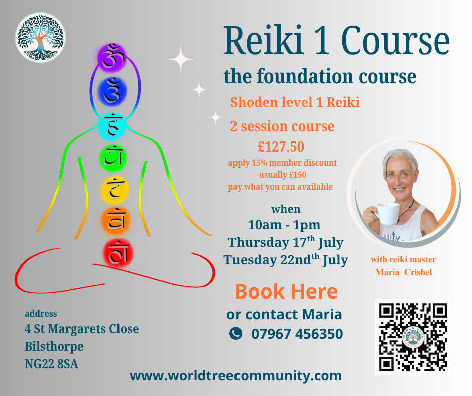 Reiki 1 Course session 2