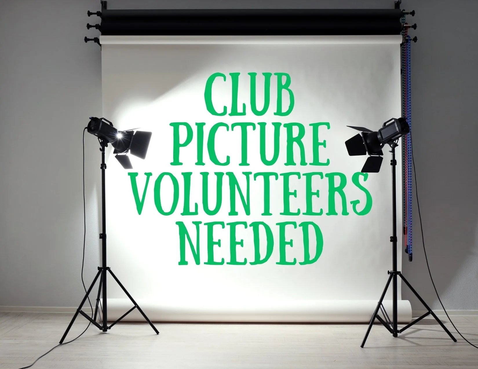 Club Picture Volunteers Needed