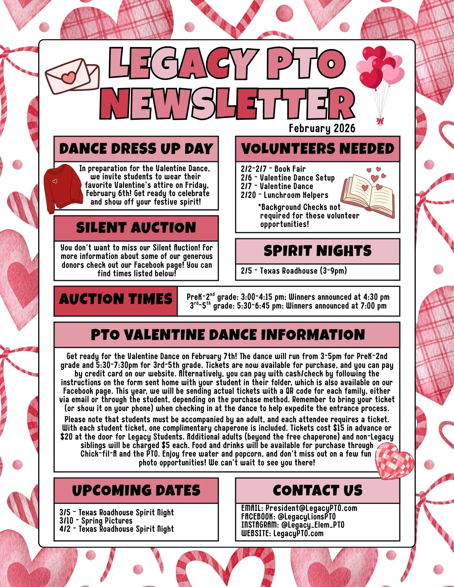 February 2026 PTO Newsletter