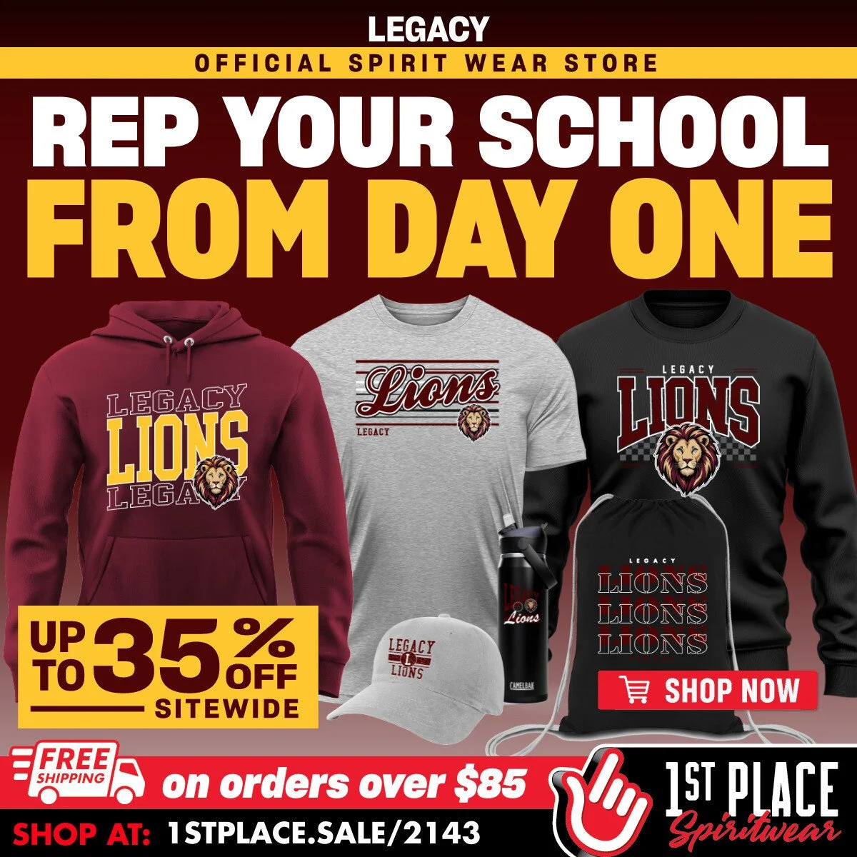 Order your Spirit Wear TODAY!