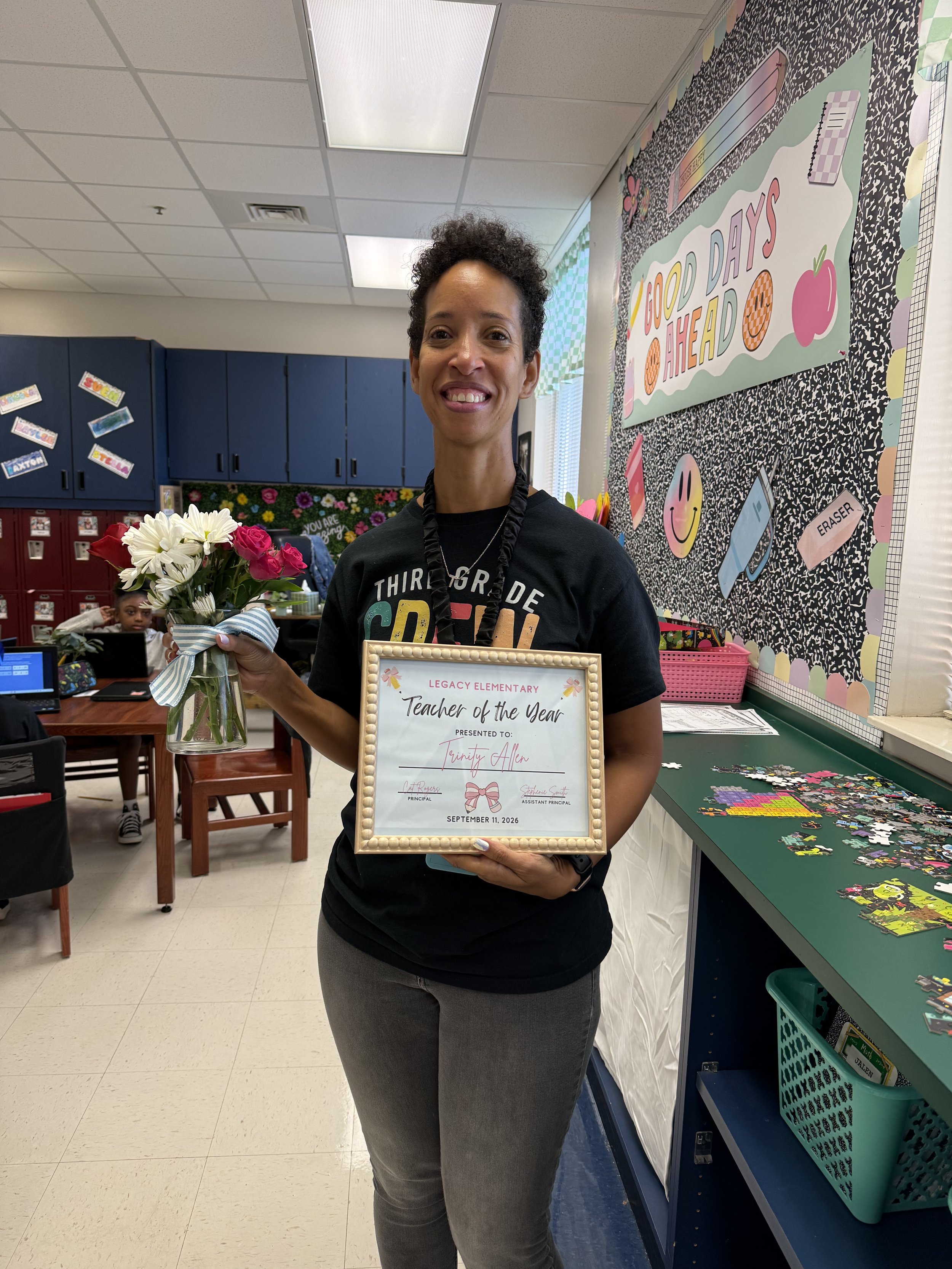 Teacher Of the Year!