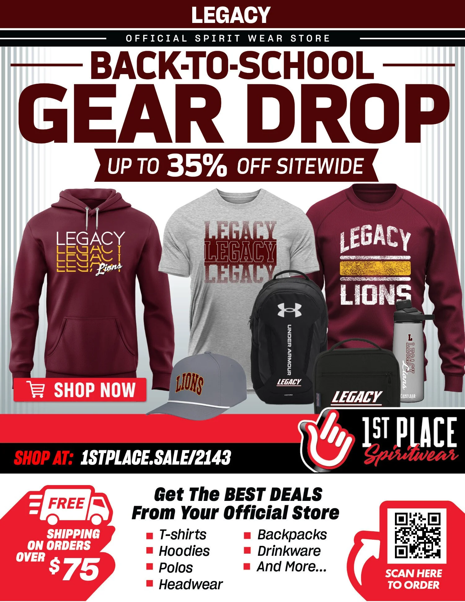 Back to School Spiritwear Sale