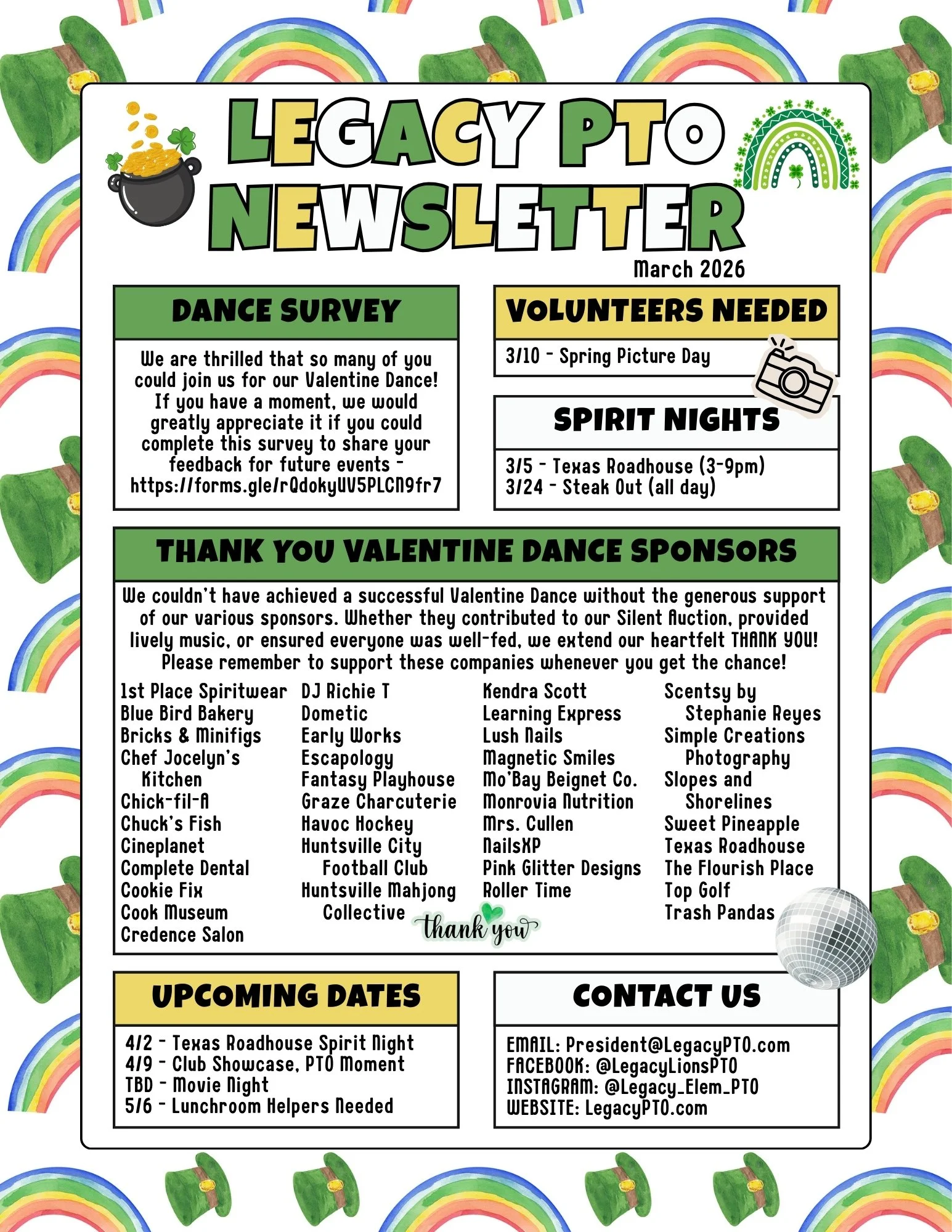 March 2026 Newsletter