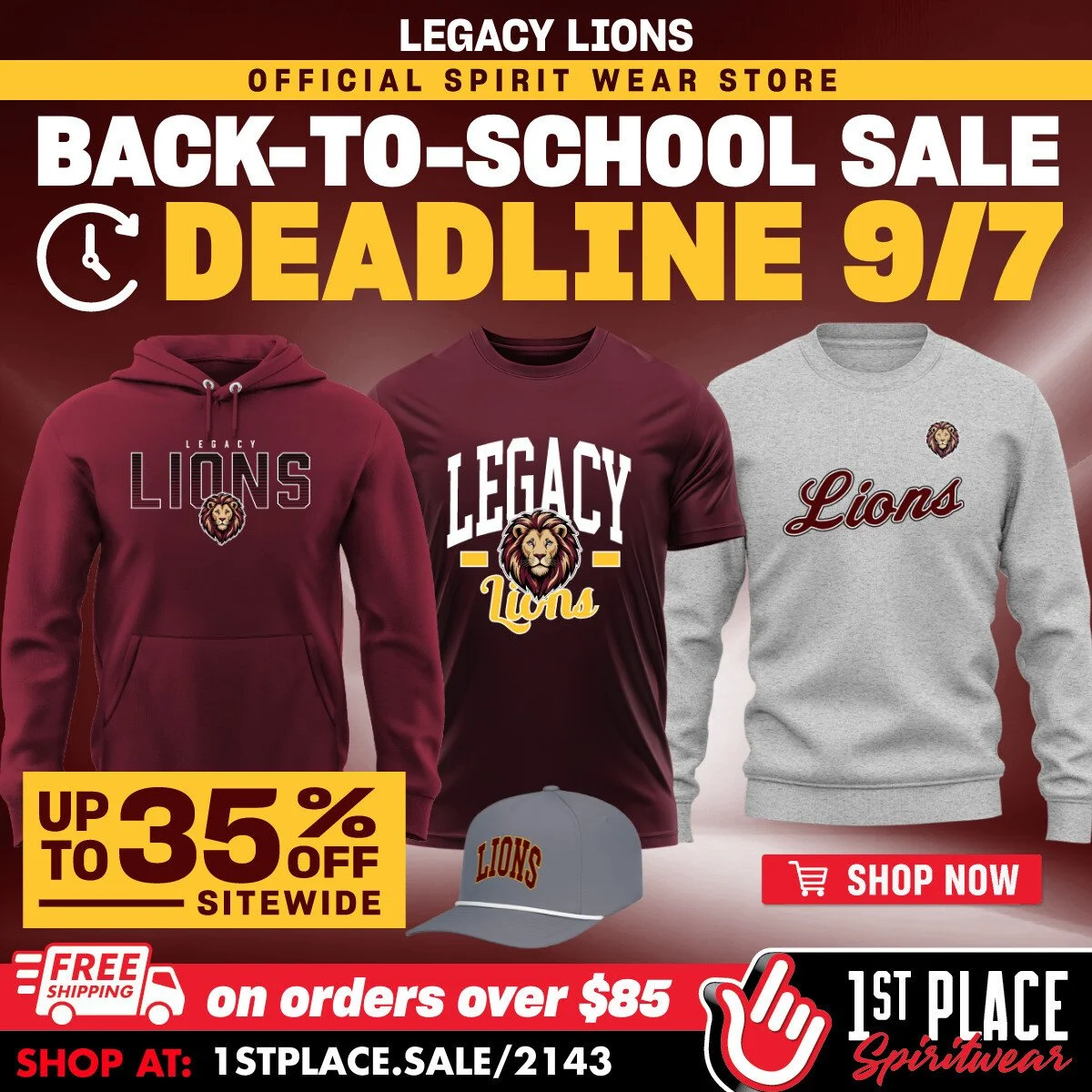 Spiritwear Final Days!