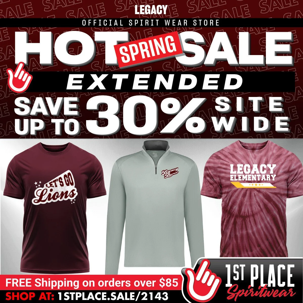 Spiritwear Sale Extended!