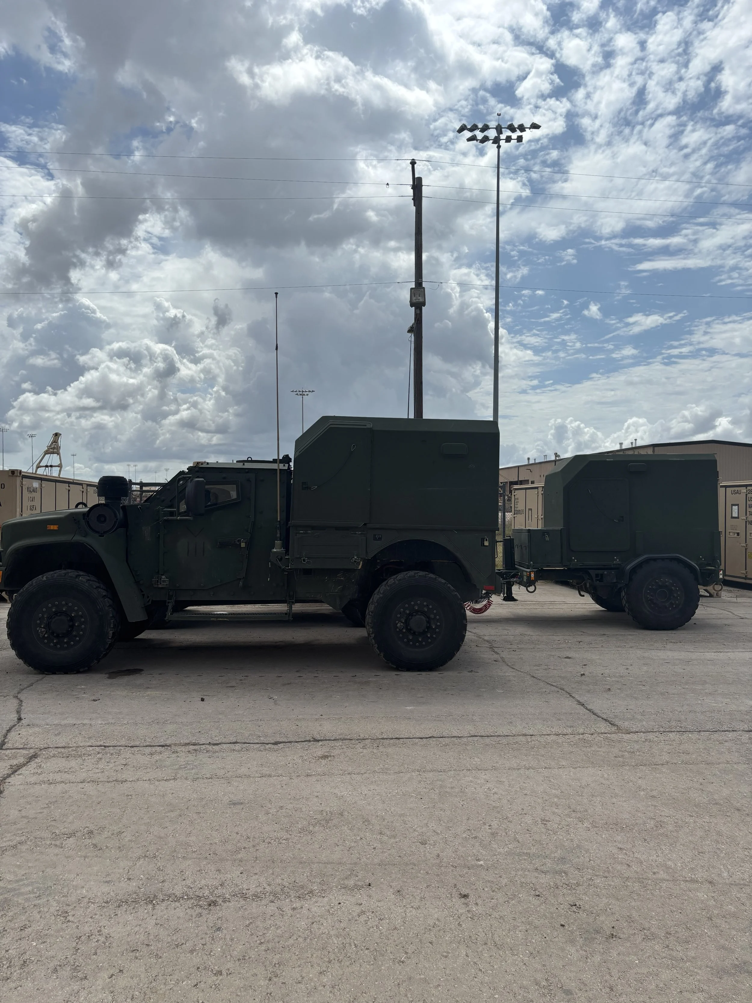 VEHICLE MOUNTED SHELTER SYSTEM CUSTOM TRUCK AND SHELTER FOR HUMMVEE AND JLTV