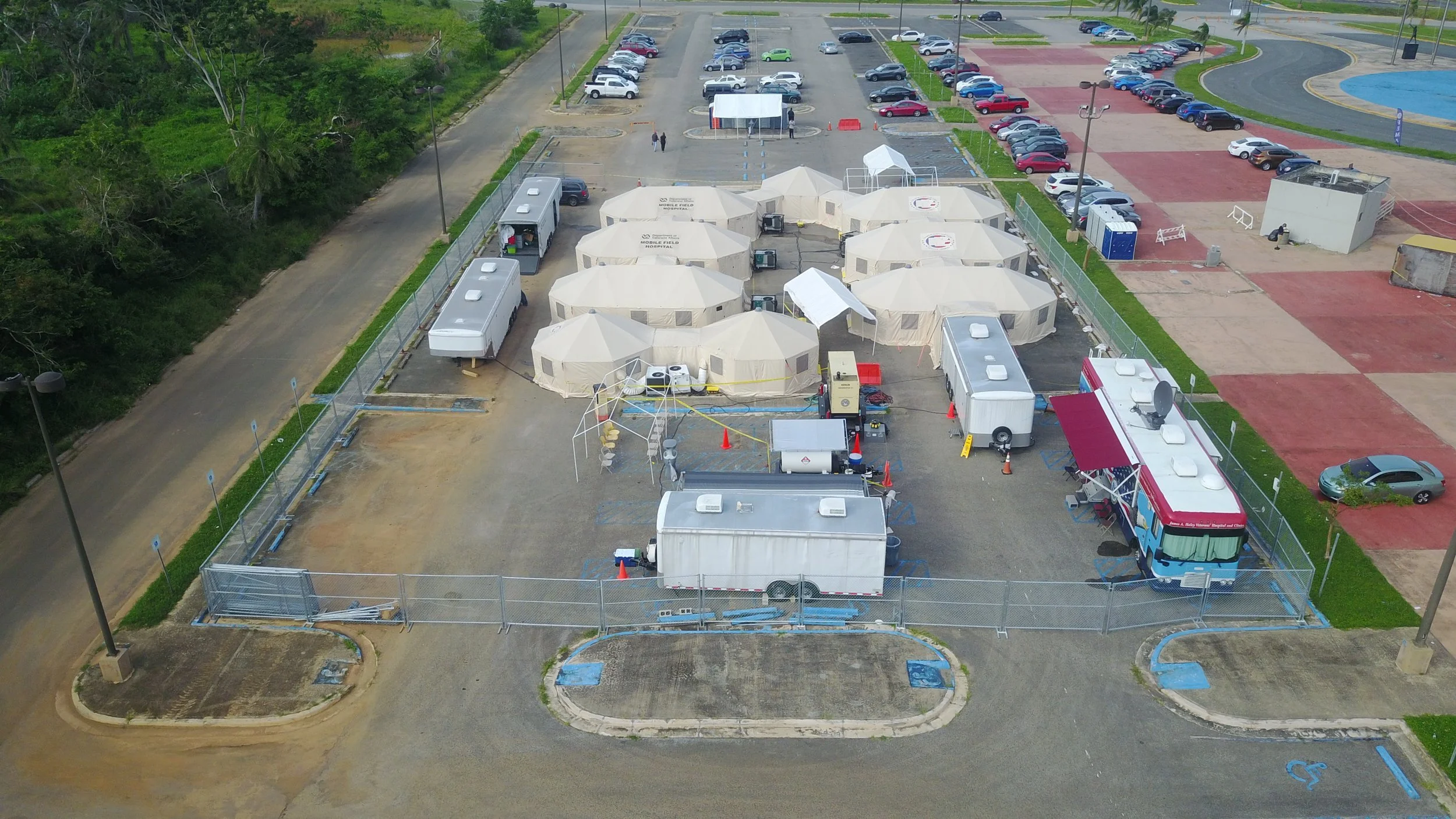 Building a field hospital goes beyond assembling its basic components.