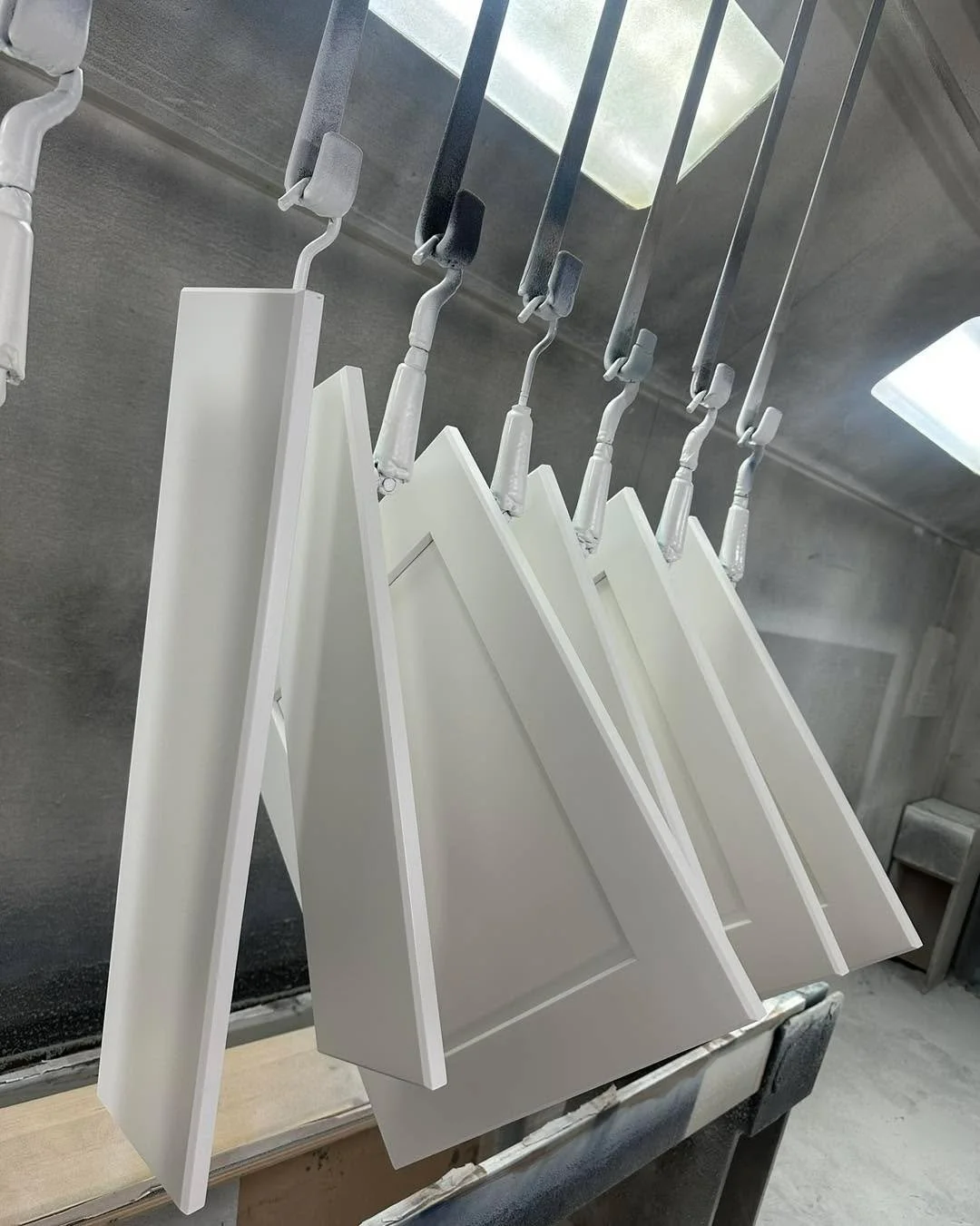 Fresh coats, clean lines, and craftsmanship in every detail. These freshly painted Cabinetree doors are coming out crisp, smooth, and ready for the next stage. It is always the finishing touches that bring the whole project to life.

Looking for cust