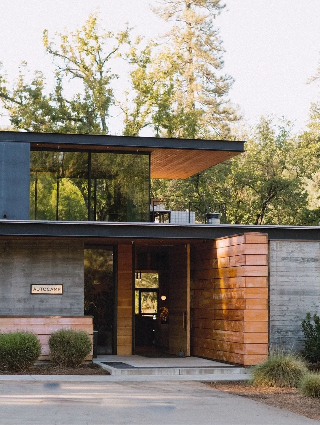 We&rsquo;re back at @autocamp Yosemite this week &mdash; one of our favorite destinations to bring bold ideas to life. Nestled beneath the trees and serving as the perfect basecamp for adventures in the park, this space is built for connection, creat
