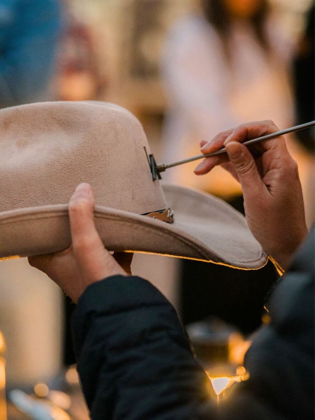 Gifting, reimagined as an experience.
⠀⠀⠀⠀⠀⠀⠀⠀⠀
At our Hat Bar, guests step into the process. Selecting, shaping, and finishing their own piece alongside skilled artisans.
⠀⠀⠀⠀⠀⠀⠀⠀⠀
What they leave with holds more than a mark. It carries the memory o