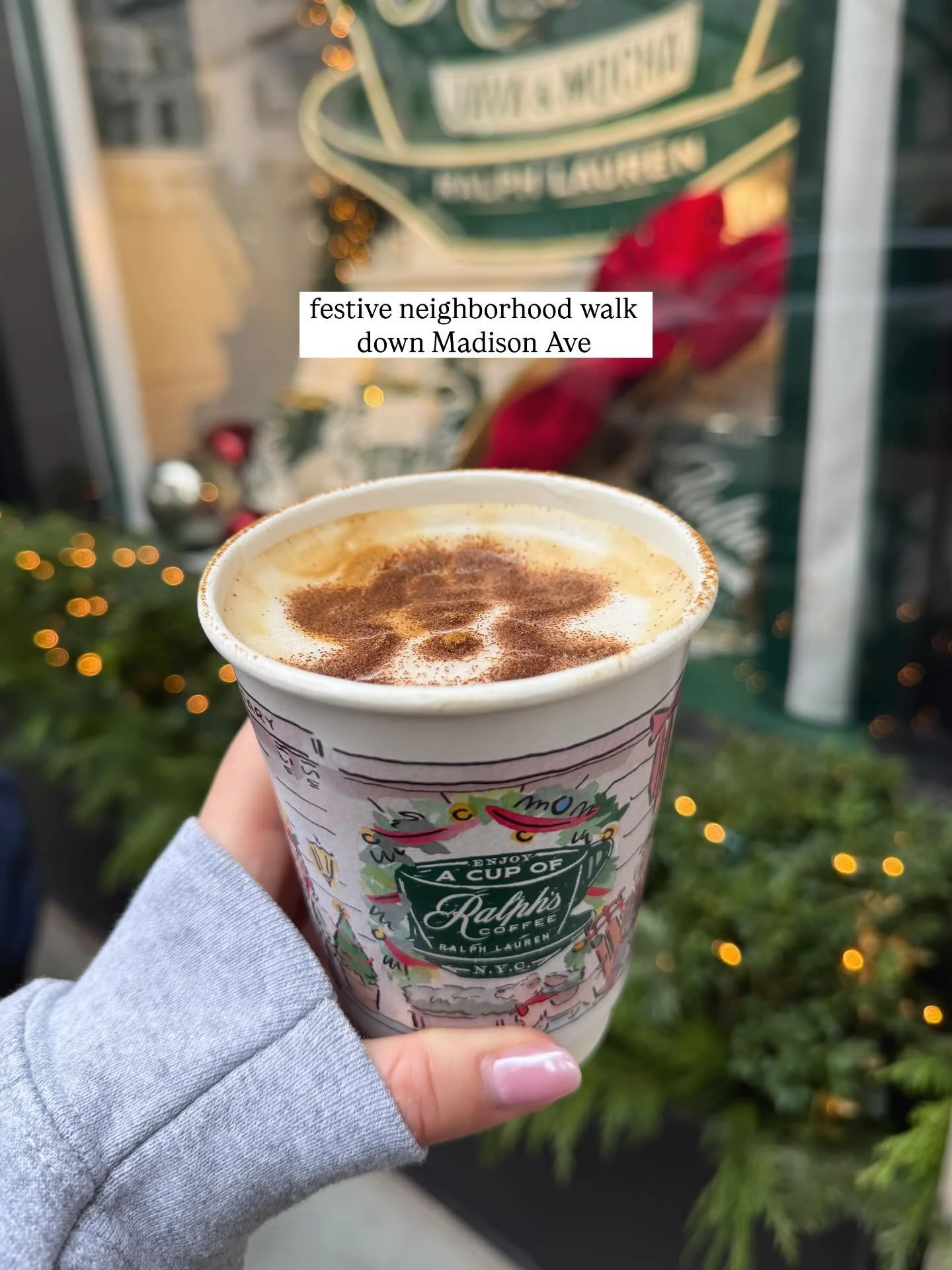 grab a coffee &amp; walk down Madison Ave to see some of the best holiday decor in the neighborhood
