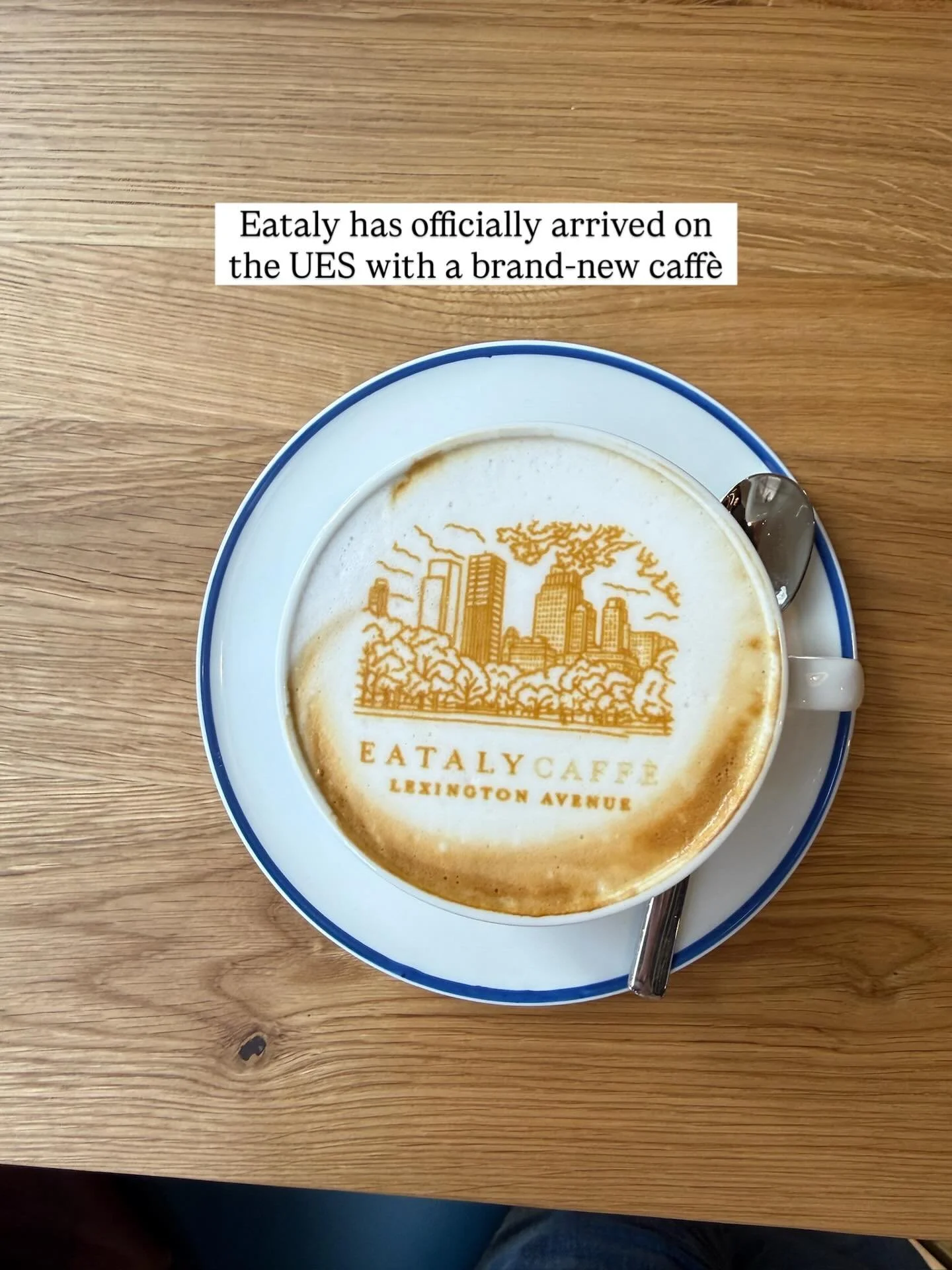 welcome to the UES @eatalycaffe &hearts;️