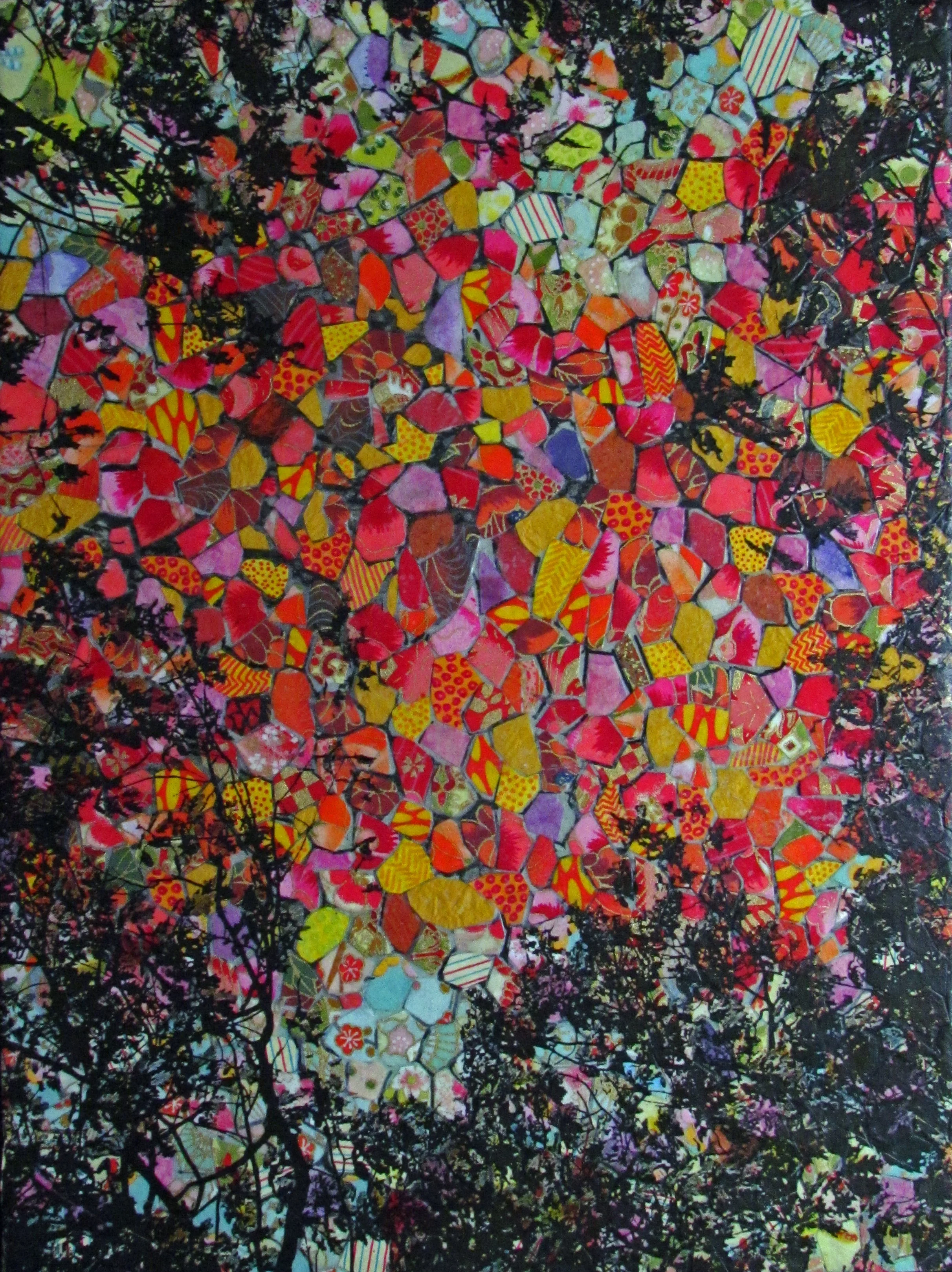 "Covid Summer"
2020
12" x 9"
Mixed media