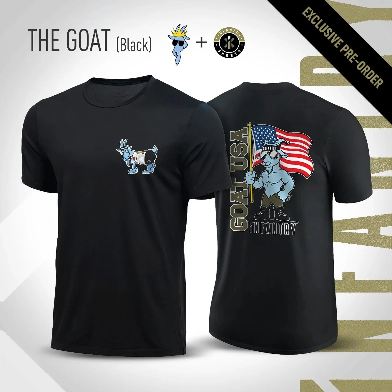 Head on over to www.infantrythreads.com to pre-order the exclusive Infantry GOAT and other cool Infantry Baseball apparel. #weareinfantry #goatusa #infantrythreads #apparel #sports #baseball #training
