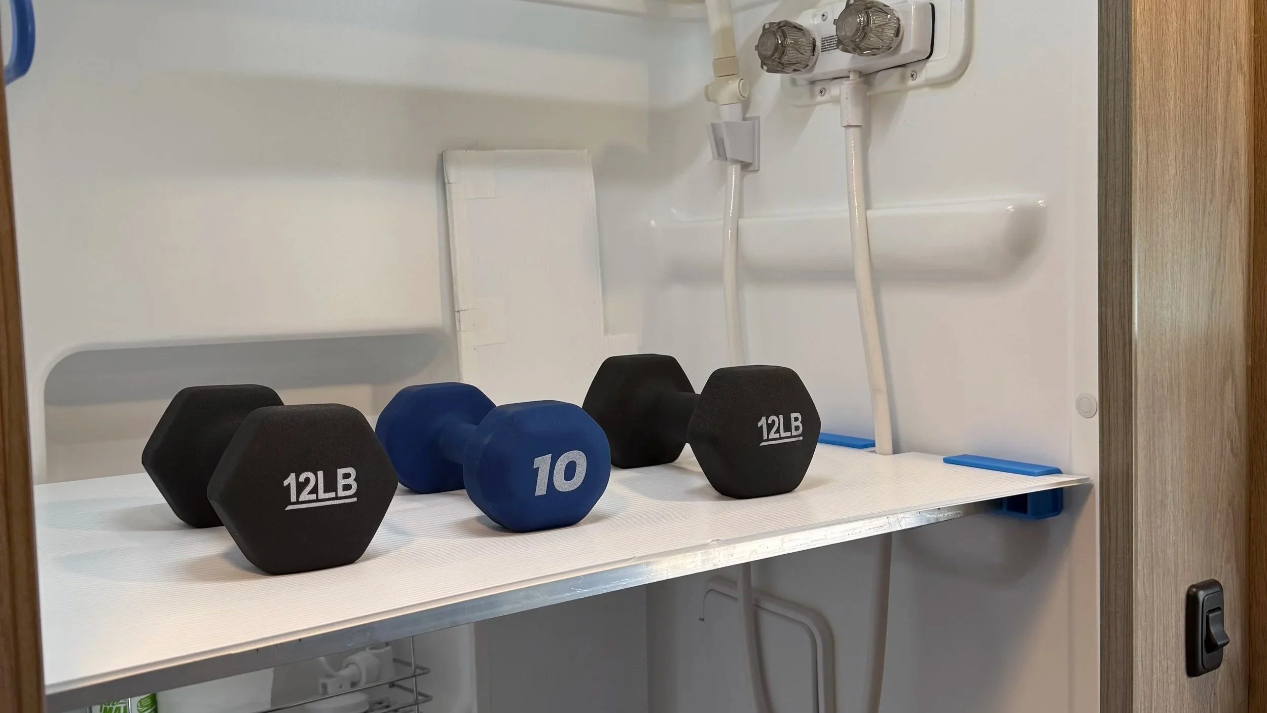 Custom Shower Shelves