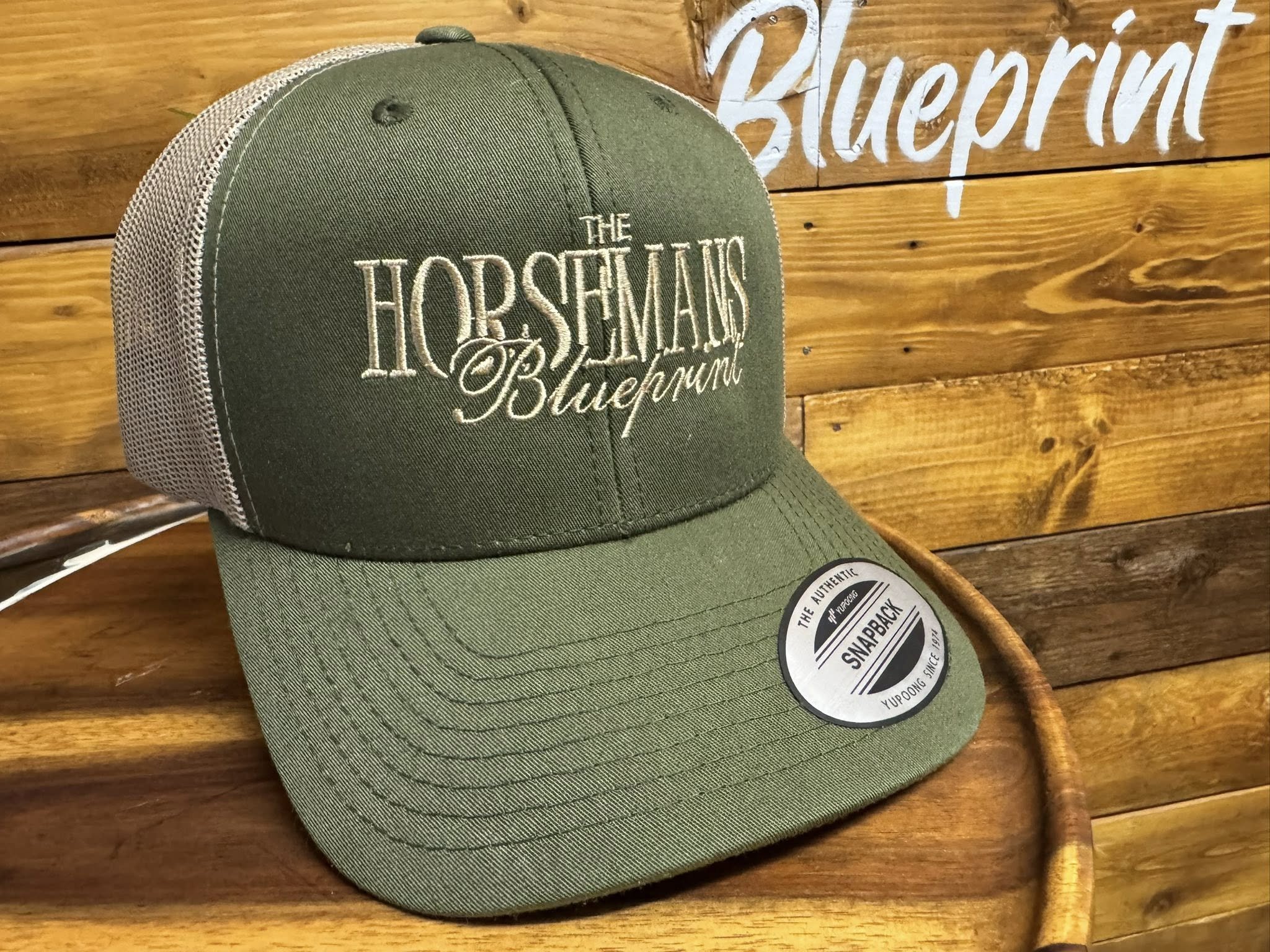 Blueprint Cap - Moss Green & Khaki