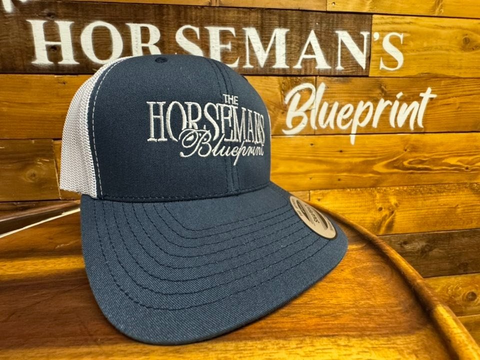 Blueprint Cap - Navy & White