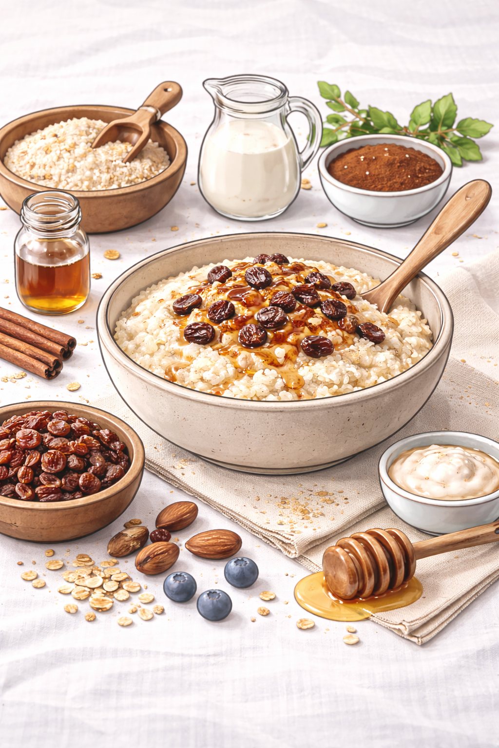 Homemade Rice Porridge 