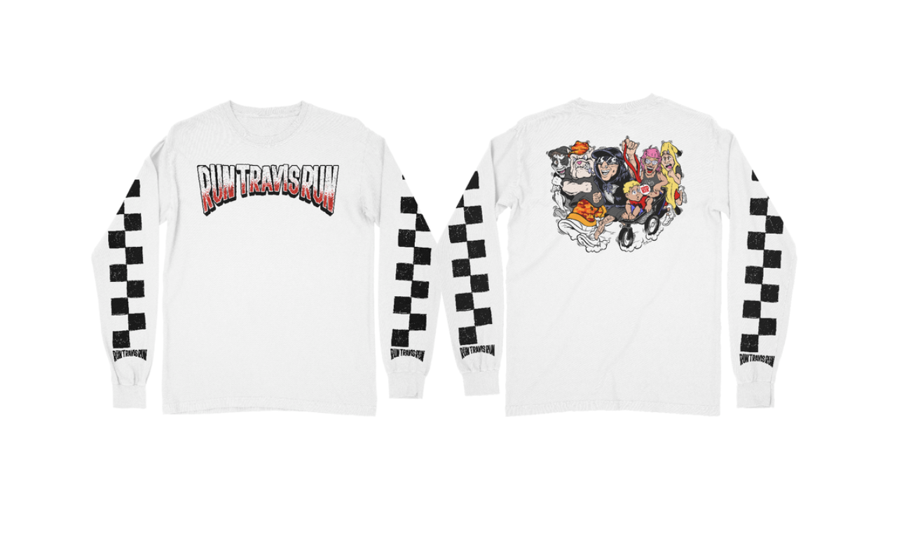 White Longsleeve Tee
