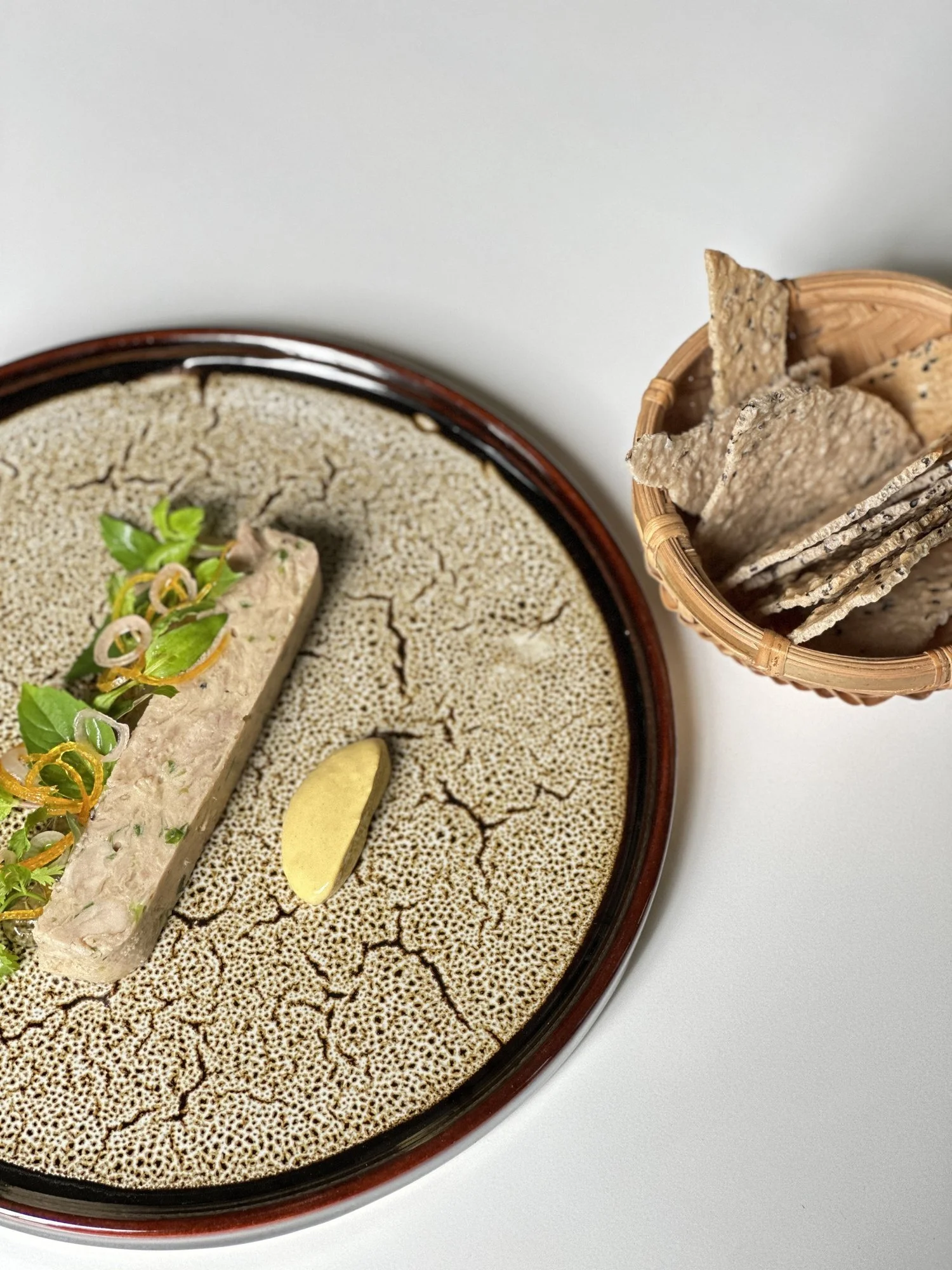 Duck terrine with candied orange at Citadel Hoi An.