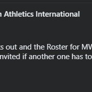 We are under 3 weeks out and the Roster for MWC 2025 is set. No new athletes will be invited if another one has to back out.

CelticFest Mississippi is providing 3 tents for the athletes bisecting the two fields. They are 10'x50', 10'x30', and 10'x20