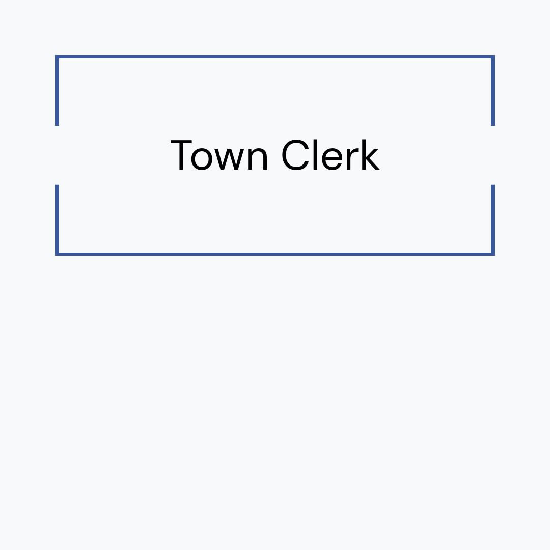 From the Town Clerk Rebecca Post