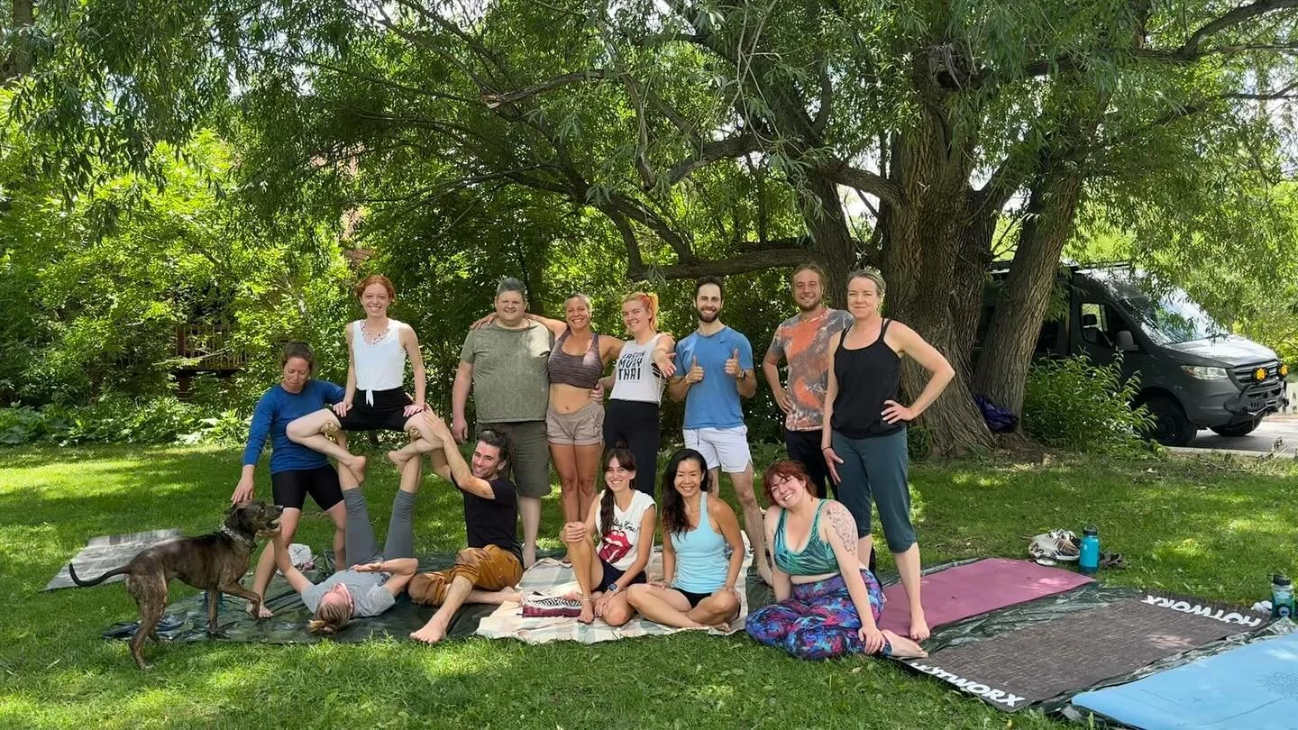 Thank you everyone who joined us today for our intro to Acro class and who stayed for the jam! We loved seeing the community coming together!

Reach out if you want to be tagged.
#acrocommunity #acrojam #boulderacro