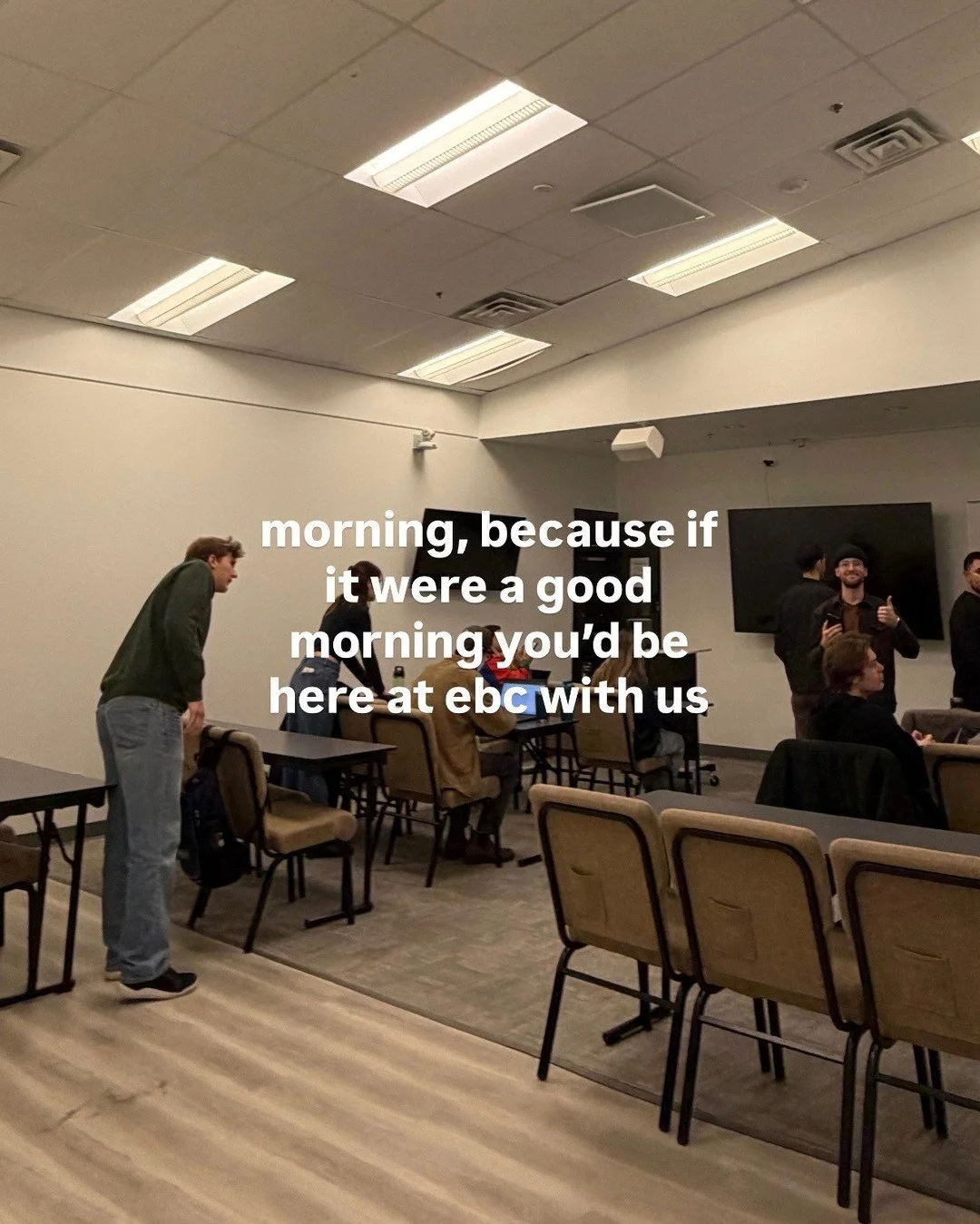 All we'll say is, apply to join us next fall ⁠
⁠
ebcollege.ca/apply