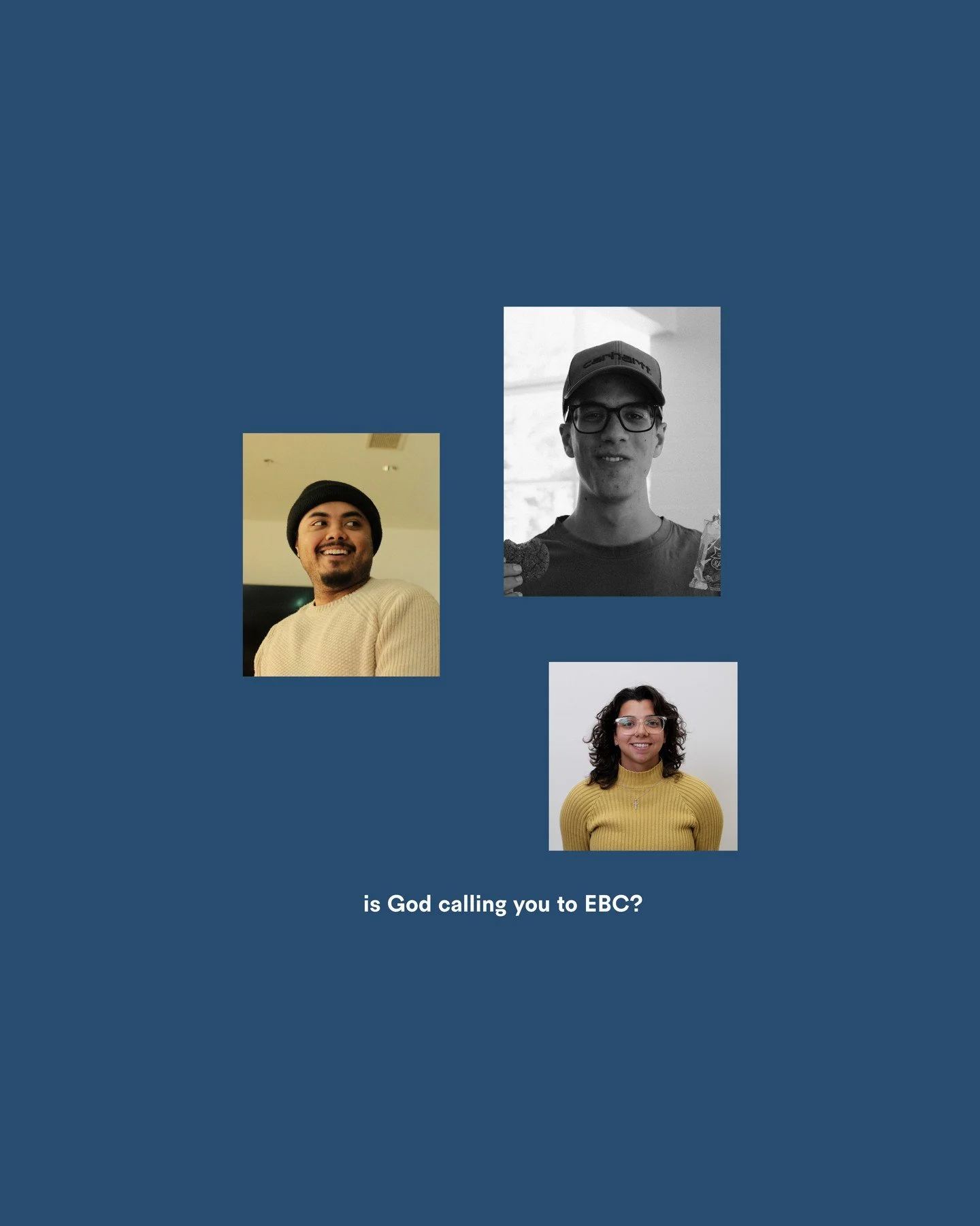 So.... is God calling you to EBC?⁠
⁠
This past weekend at Preview Day, we were reminded just how excited we are for September. From hearing students&rsquo; stories to seeing the spark of curiosity + calling in so many hearts, it&rsquo;s clear that Go