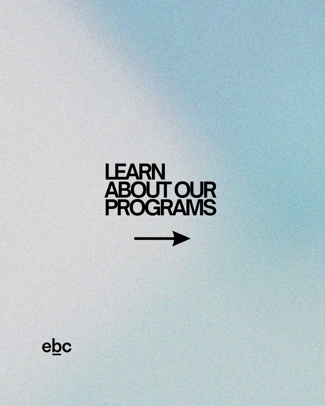 Find your fit here at EBC!⁠
⁠
&rarr; DELTA: Our one-year, in-person Christian Ministries certificate designed to build a strong spiritual, theological, and leadership foundation for wherever God calls you next.⁠
⁠
&rarr; Church Planting &amp; Pastora