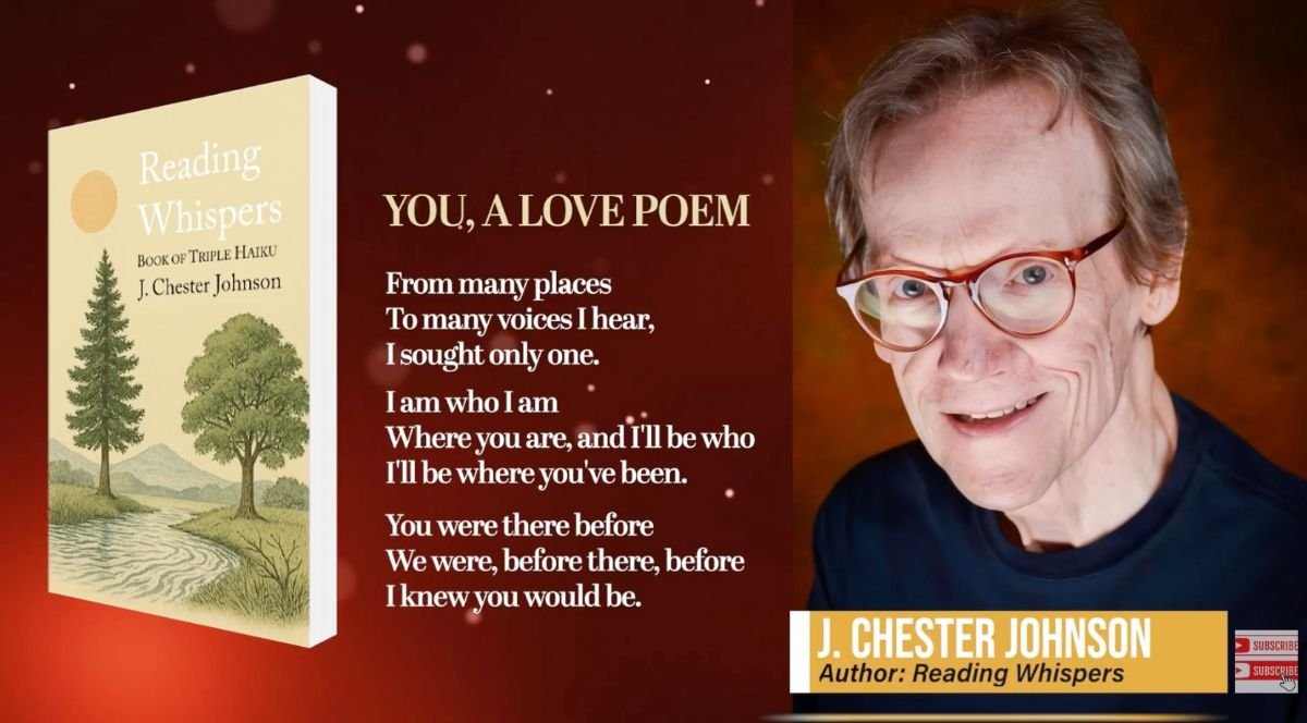 J. Chester Johnson’s ‘You, A Love Poem’ Featured for Valentine’s Day on Times Square Jumbotron