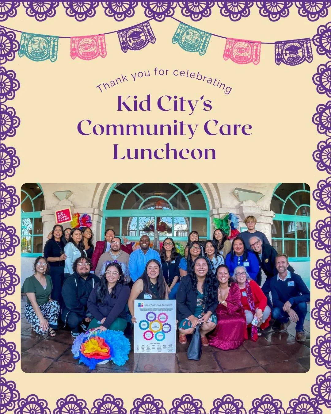 The Kid City team wholeheartedly appreciates everyone who came and supported our Community Care Luncheon, both in-person and in spirit! ✨ We are grateful for our guests and the honorees &mdash;you are all part of this special community that cheers on