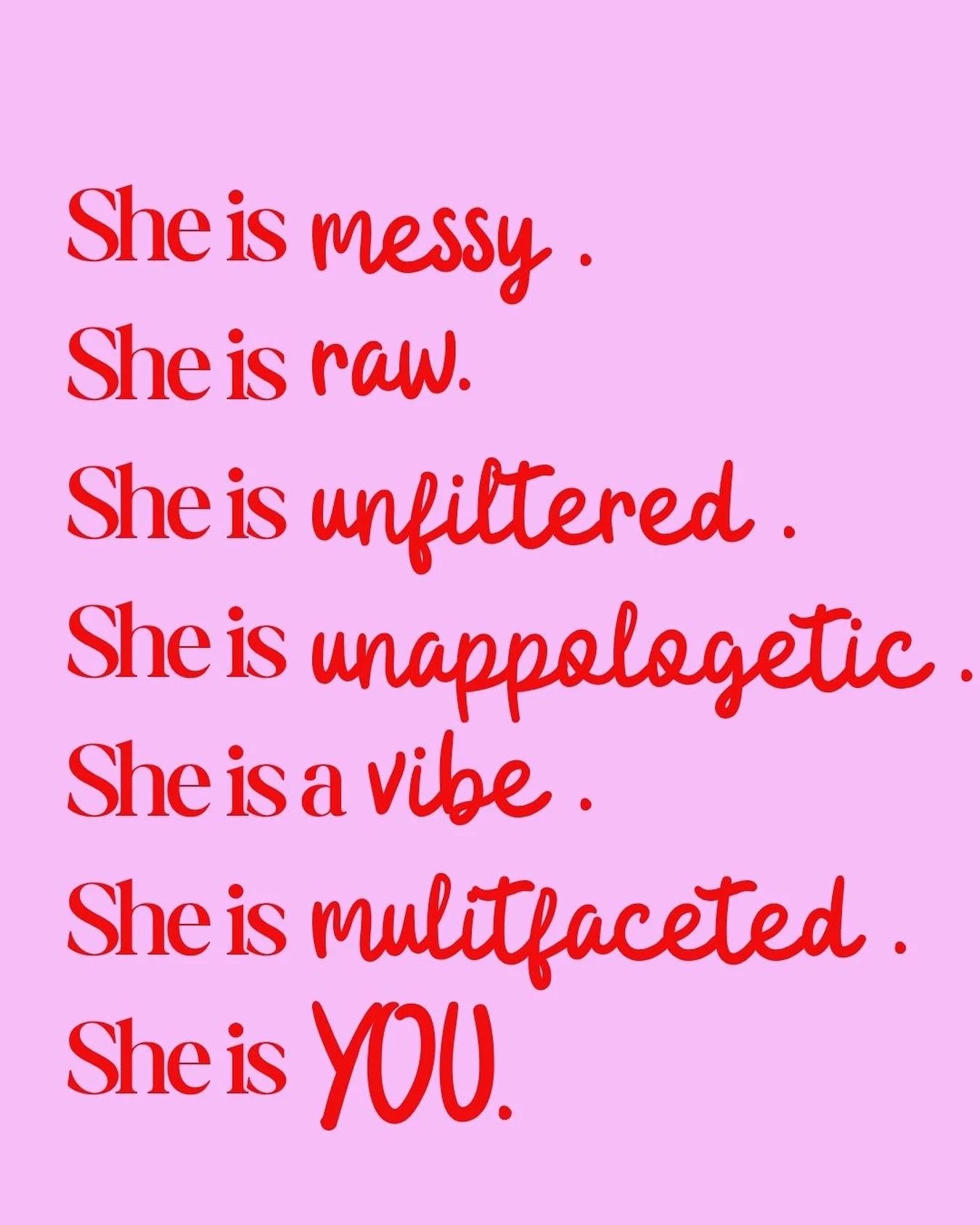 So&hellip; what&rsquo;s our podcast vibe?

🎉 Playful &amp; fun
💥 Raw &amp; unfiltered
🙅&zwj;♀️ Unapologetic
🔄 Always evolving (we reserve the right to change our minds)
☀️ Upbeat
🤝 Inclusive&mdash;this is a community, we&rsquo;re in it together
